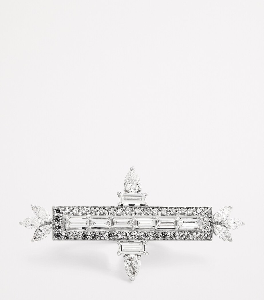 Yeprem White Gold and Diamond Ring White Gold Image 4