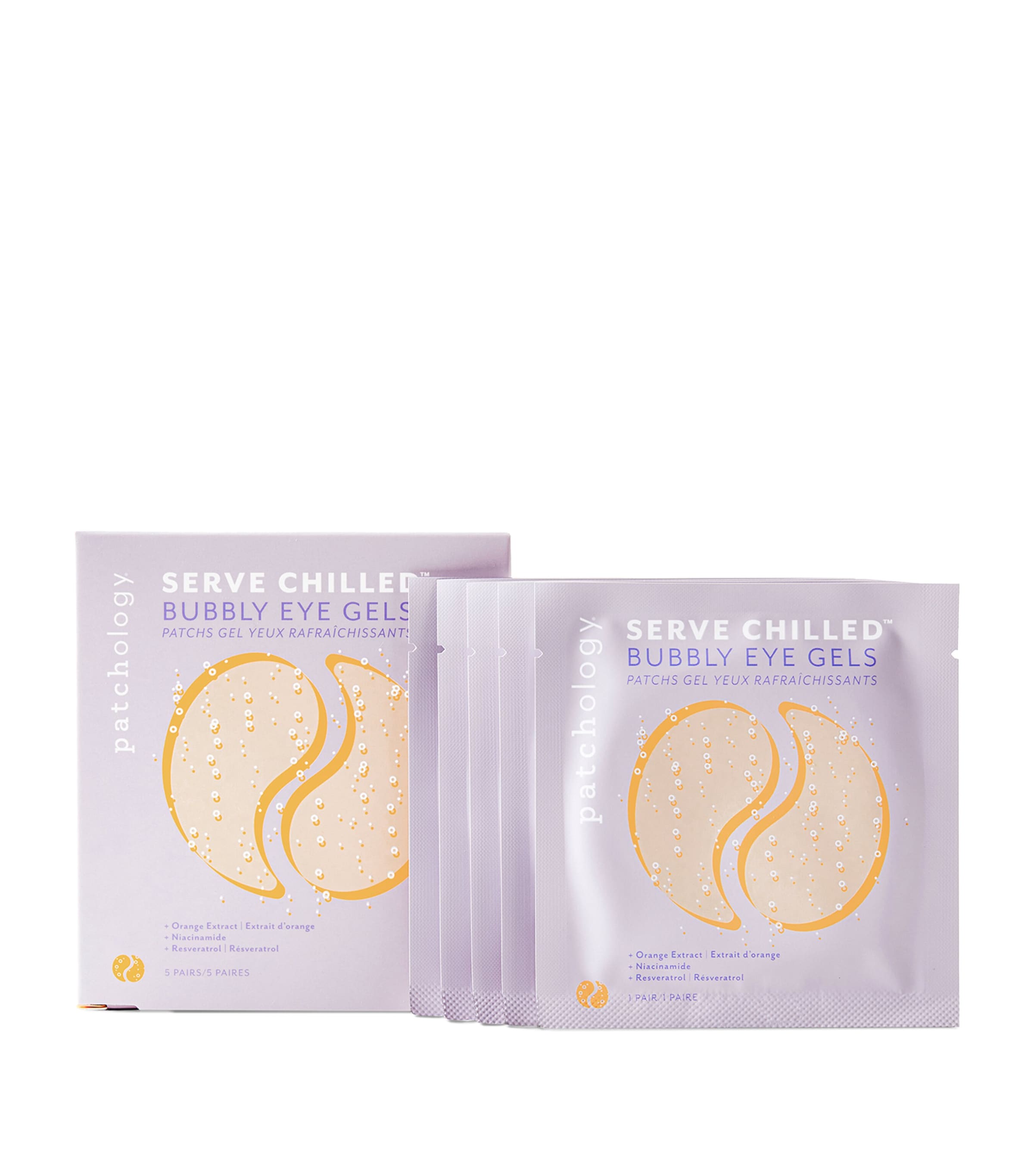 Serve Chilled Bubbly Eye Gels (5 Pack) NO COLOUR Image 2