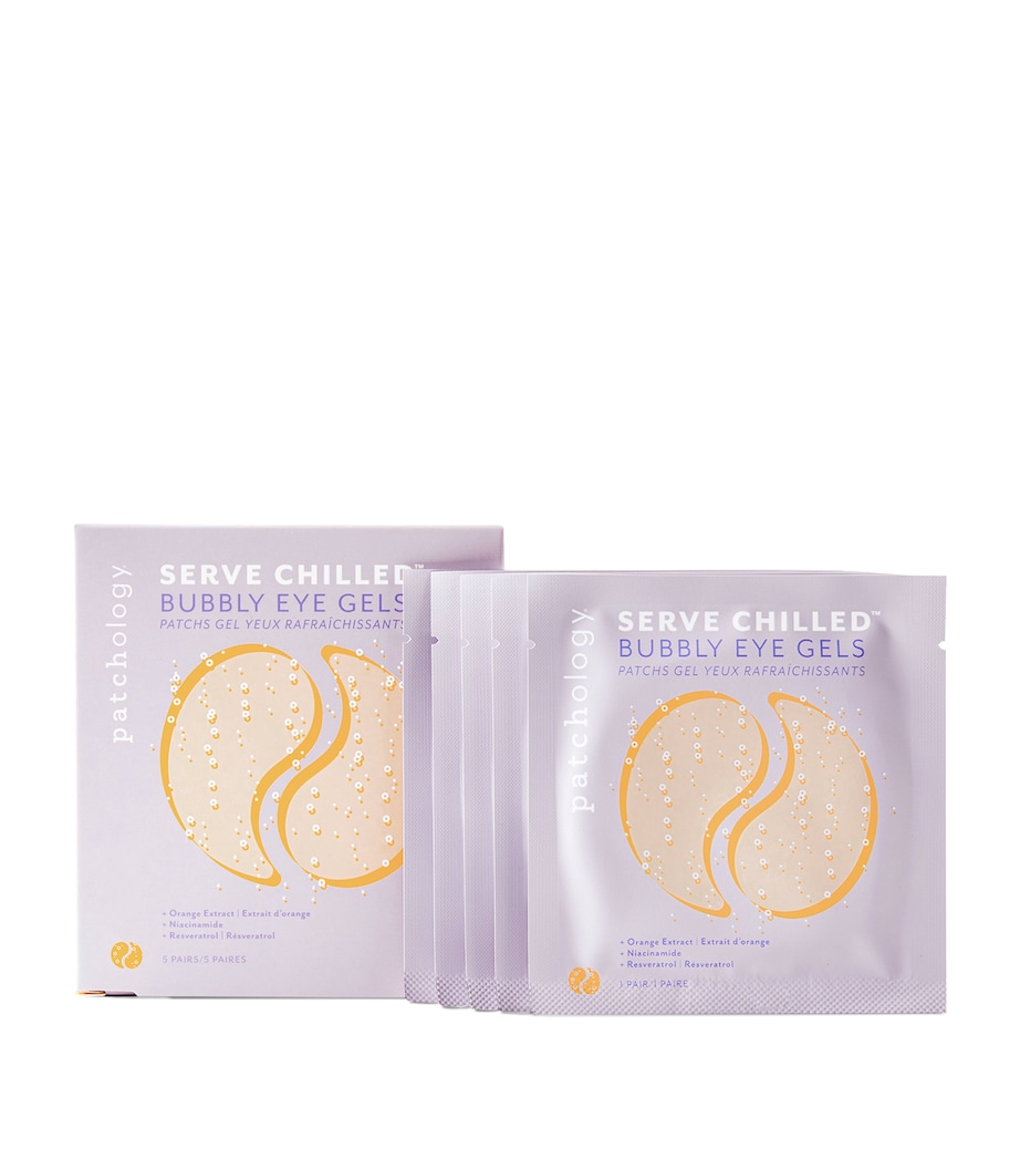 Serve Chilled Bubbly Eye Gels (5 Pack) NO COLOUR Image 2