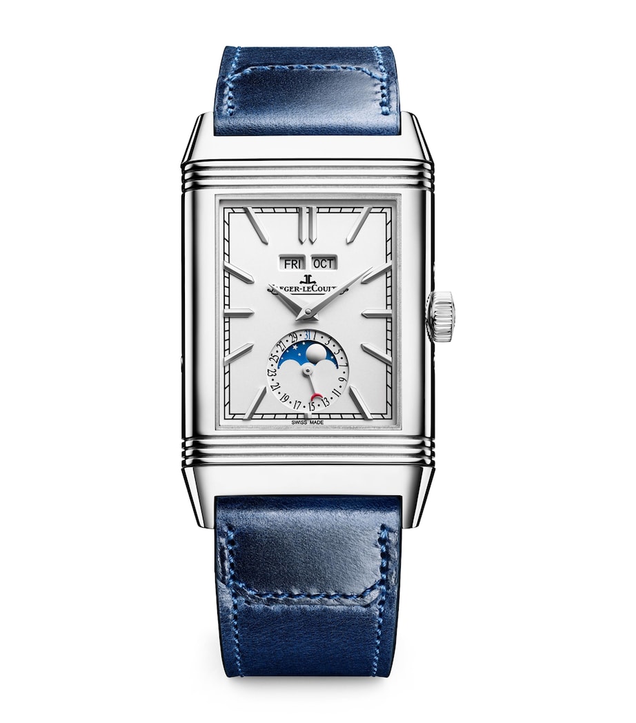 Stainless Steel Reverso Tribute Duoface Calendar Watch 29.9mm STAINLESS STEEL Image 1