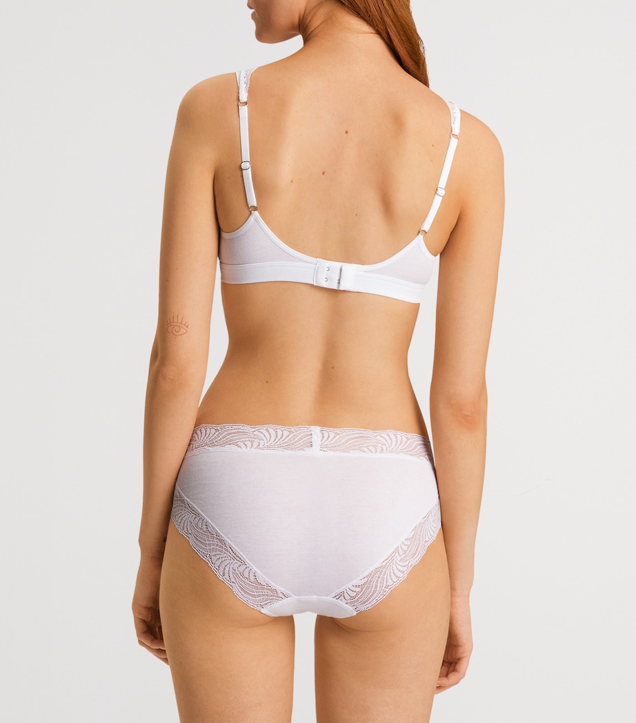 Cotton Delight Soft Cup Bra WHITE Image 4
