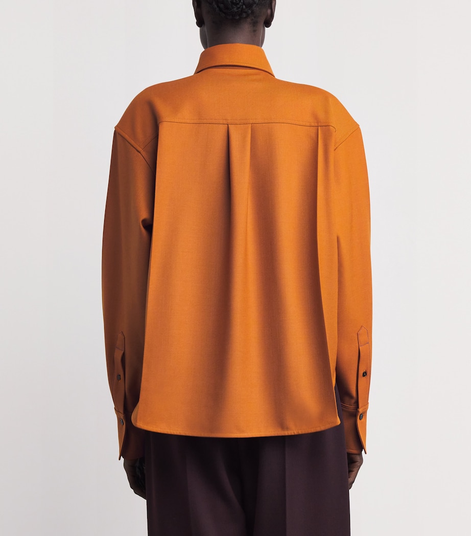 Cropped Long-Sleeve Shirt 3178 BRONZE Image 4