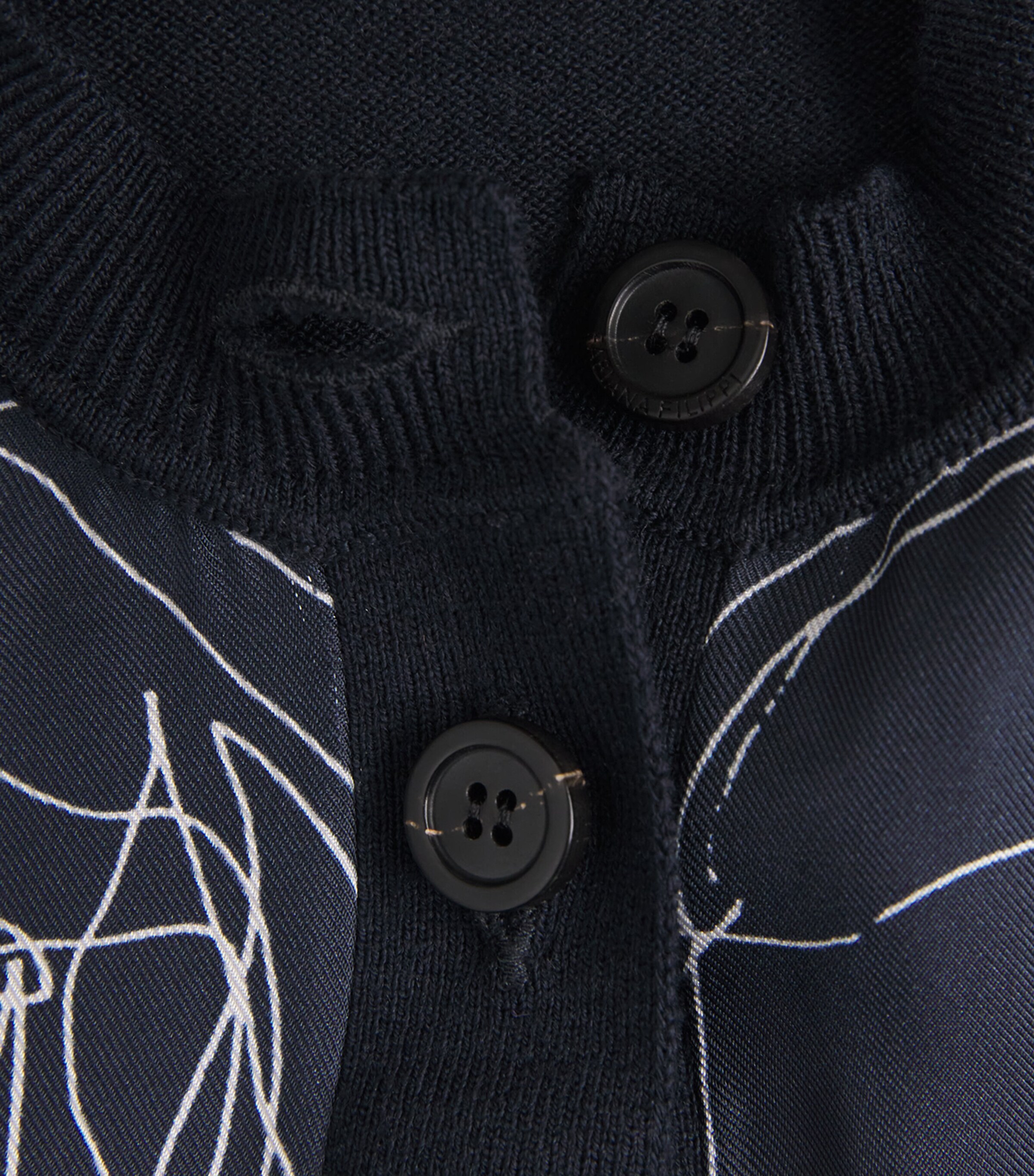 Fabiana Filippi Blue Silk-Blend Floral Cardigan | Harrods US