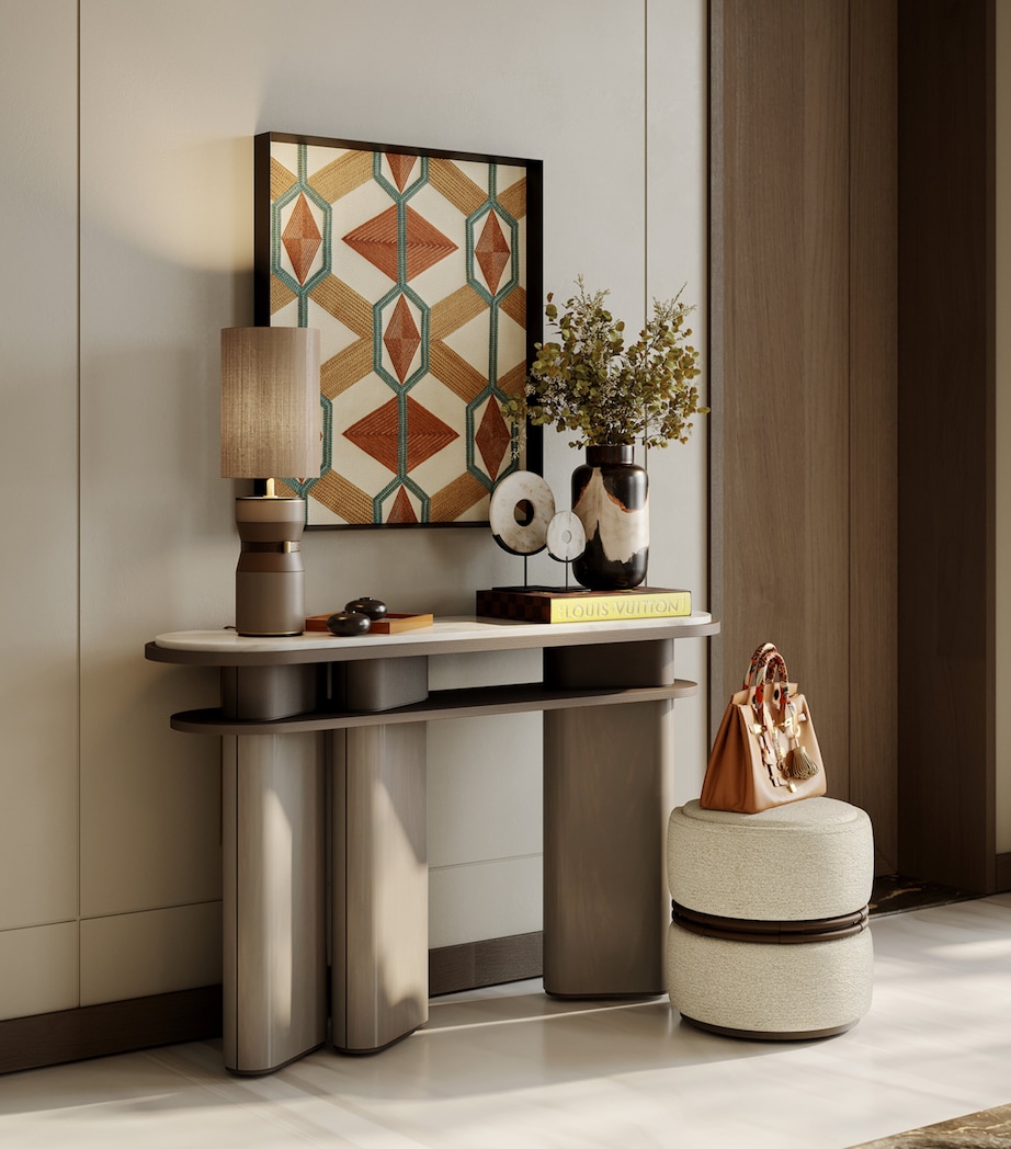 Frato Wood Niigata Console Table Brown Image 2