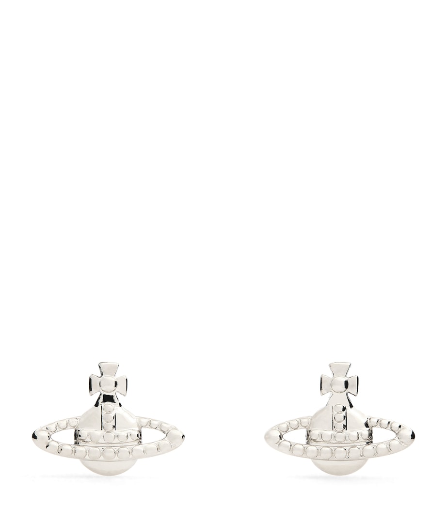 Farah Stud Earrings SS22-PLATINUM Image 1