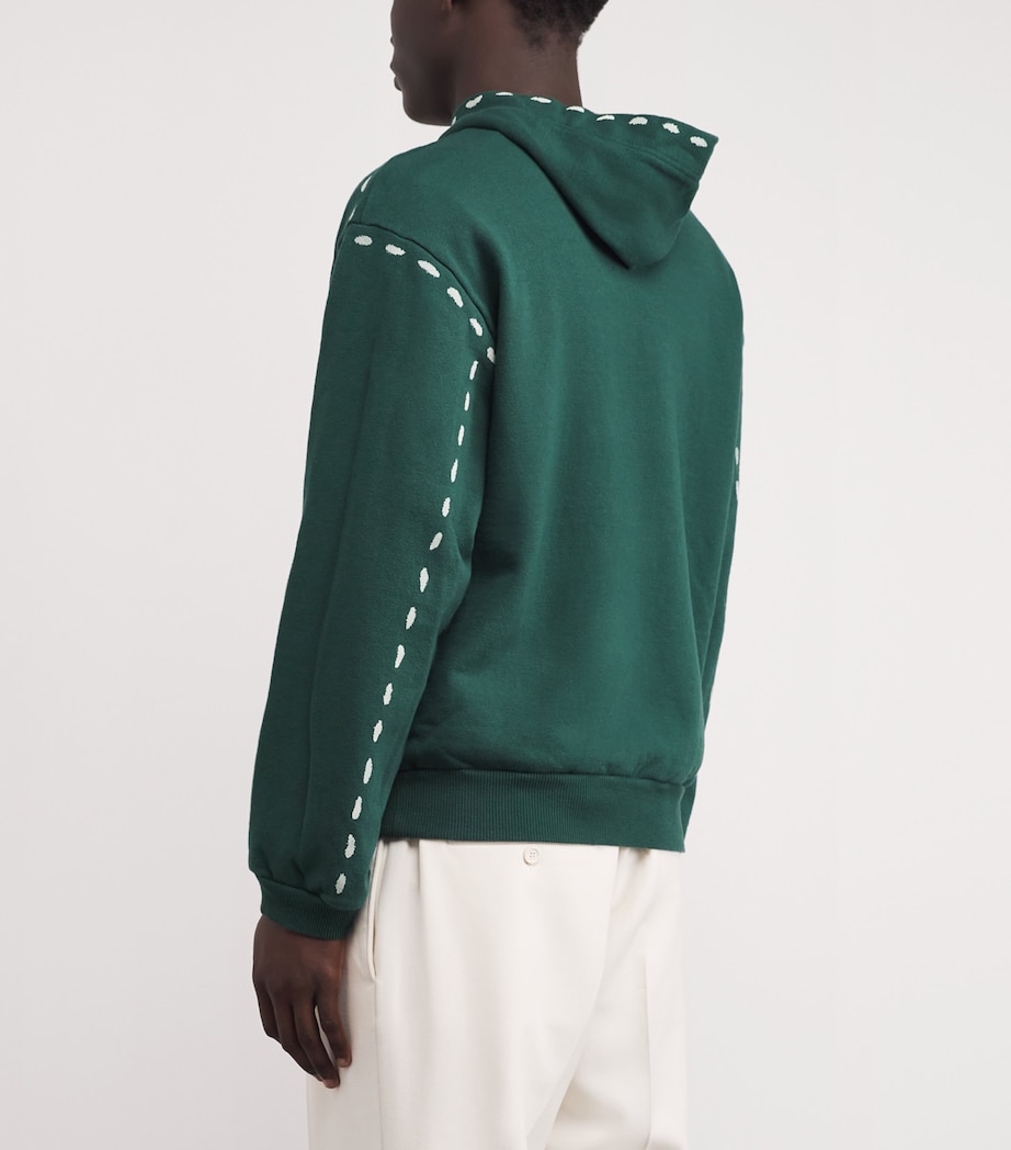 Oversized Marionette Hoodie GREEN Image 4