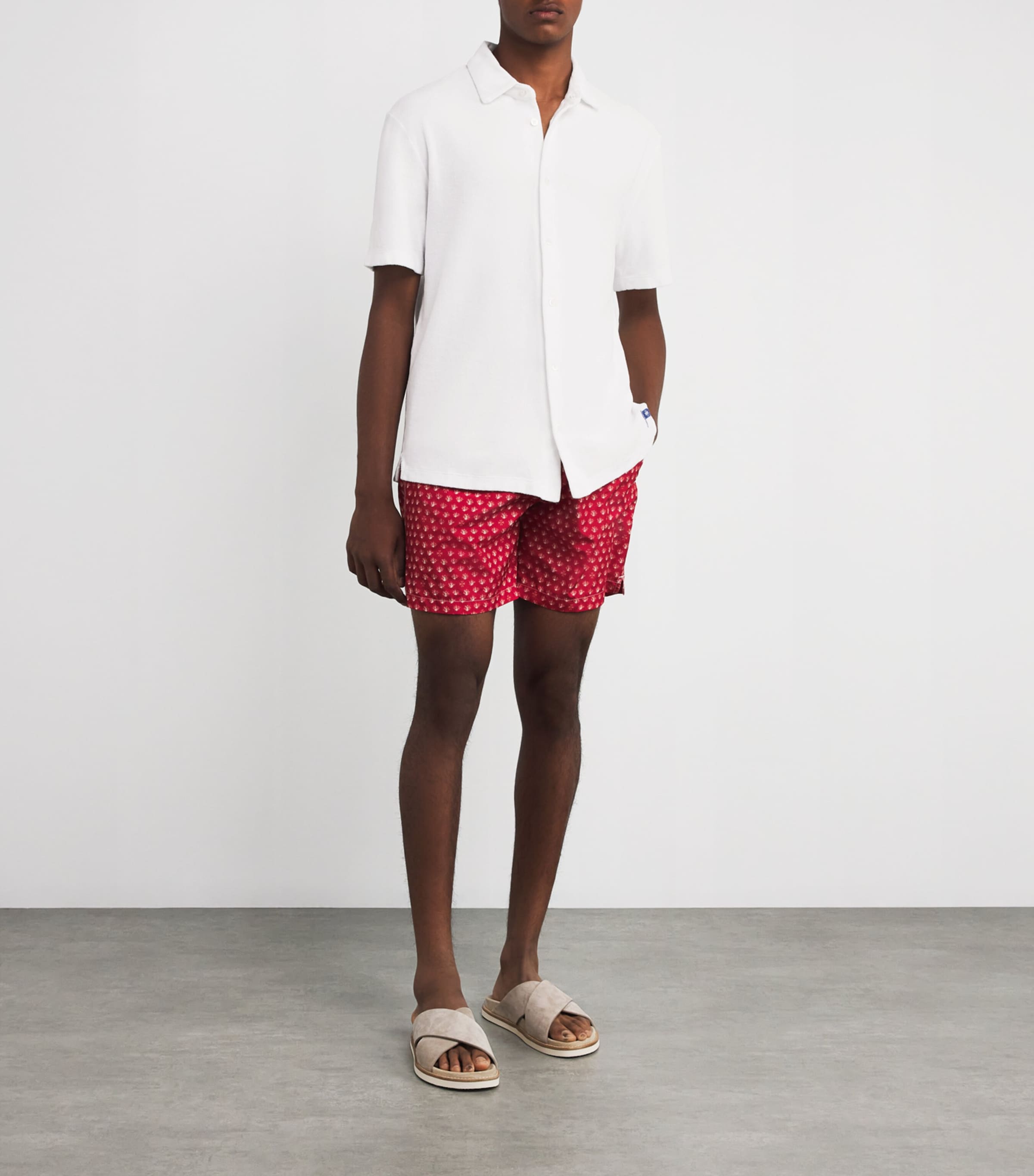 Terry Short-Sleeve Shirt A00 Image 2