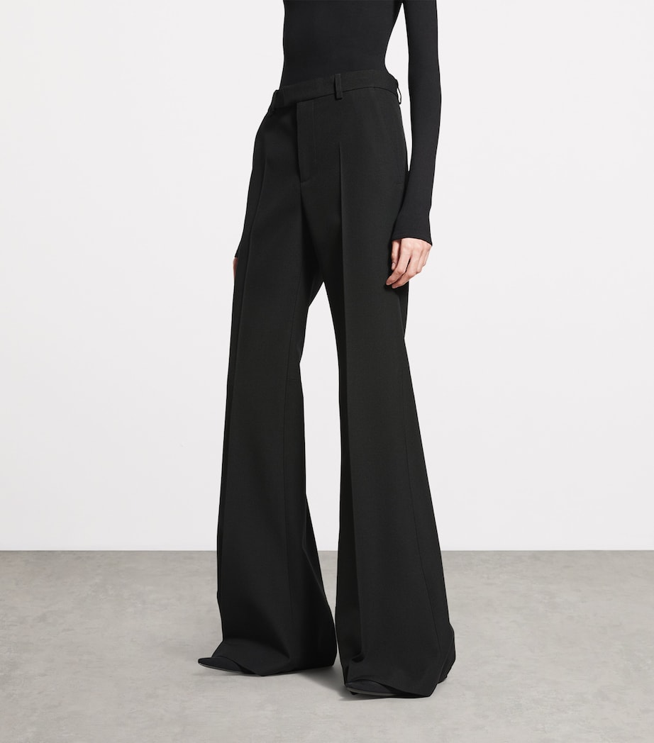 Wool Flared Trousers 1000 Image 6