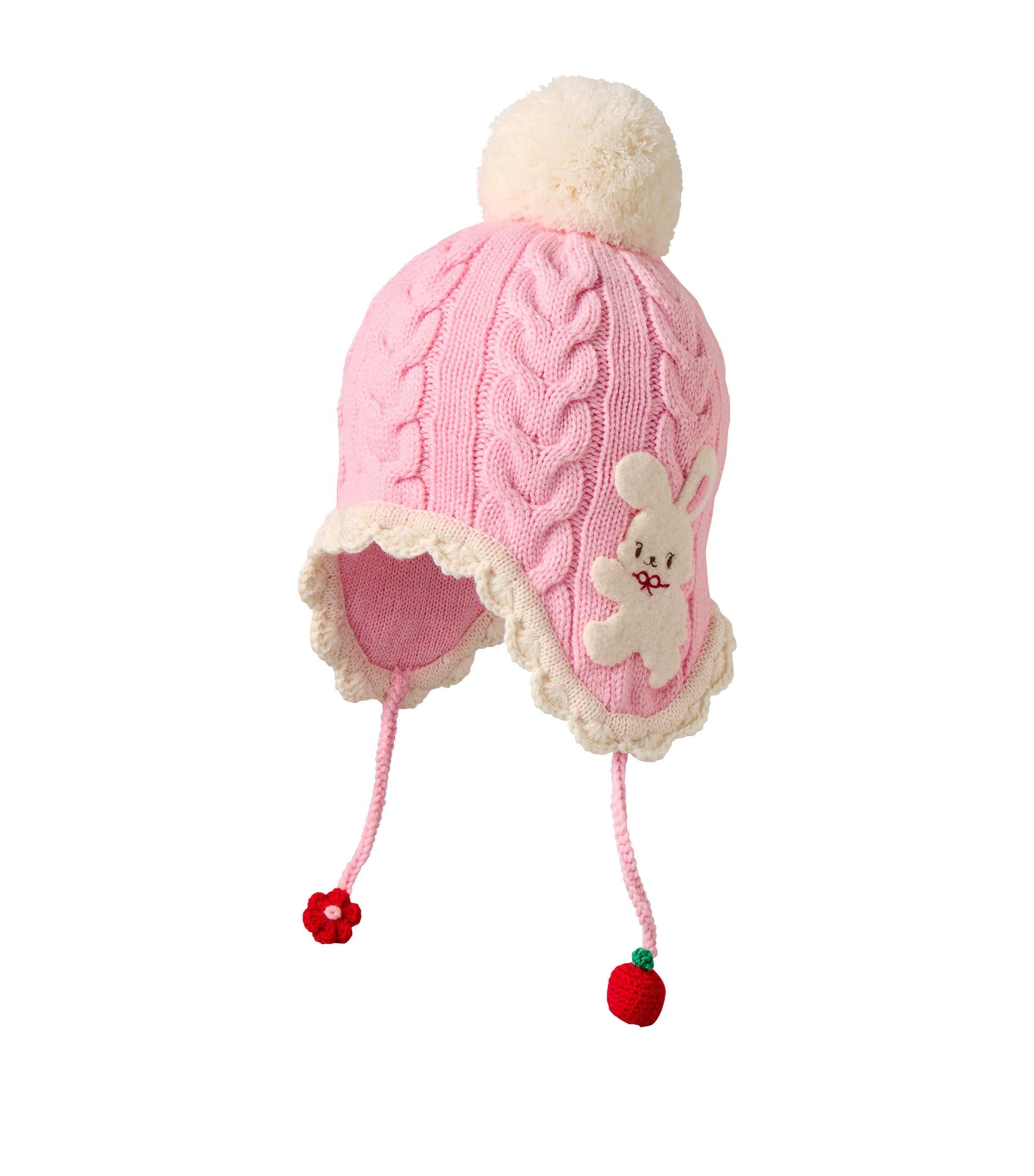 Miki House Wool-Blend Bunny Hat Image 1