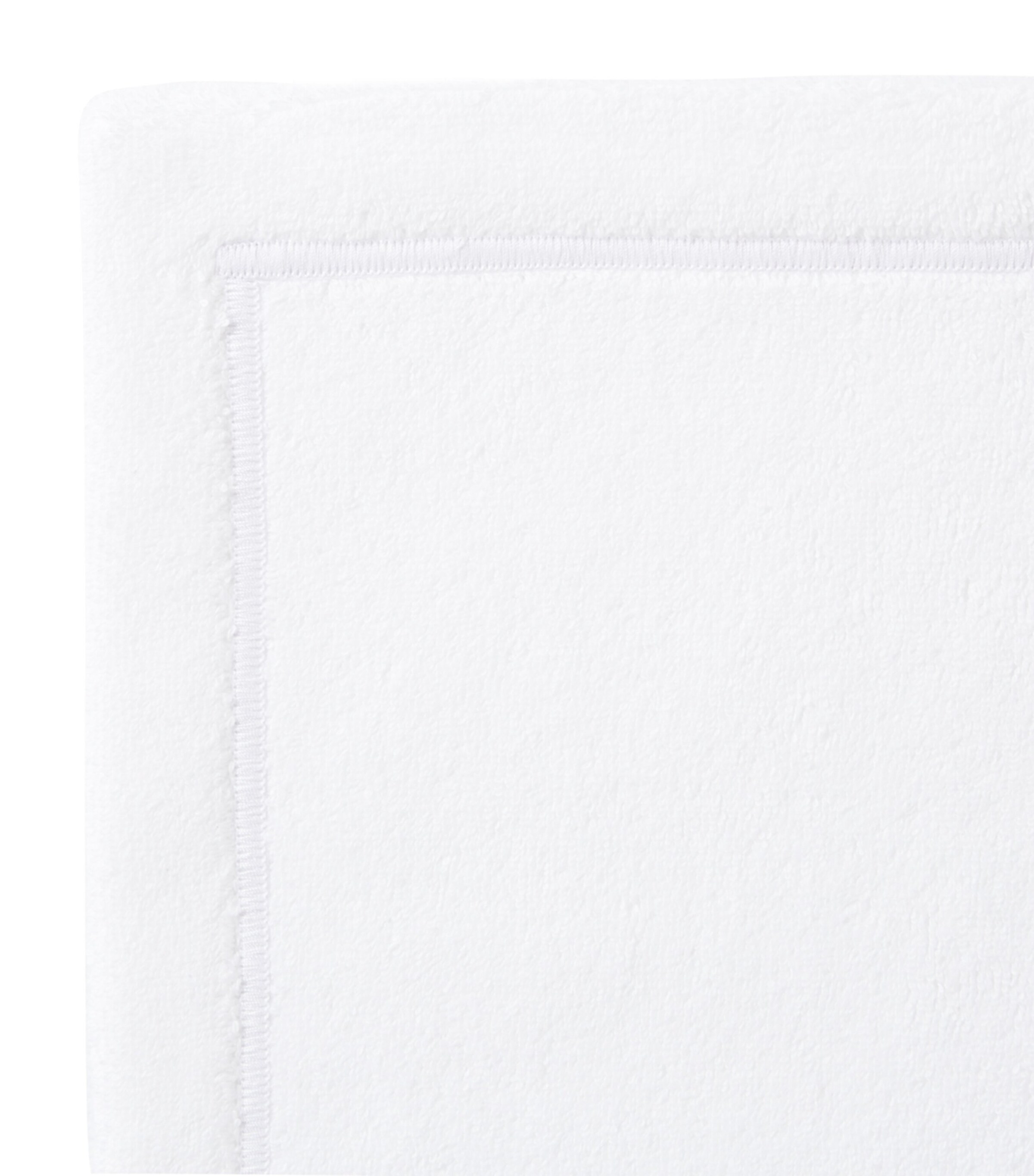 Yves Delorme Couture Duetto Blanc Hand Towel (55cm x 100cm) Blanc Image 4