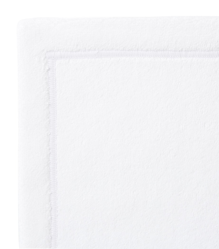 Yves Delorme Couture Duetto Blanc Hand Towel (55cm x 100cm) Blanc Image 4