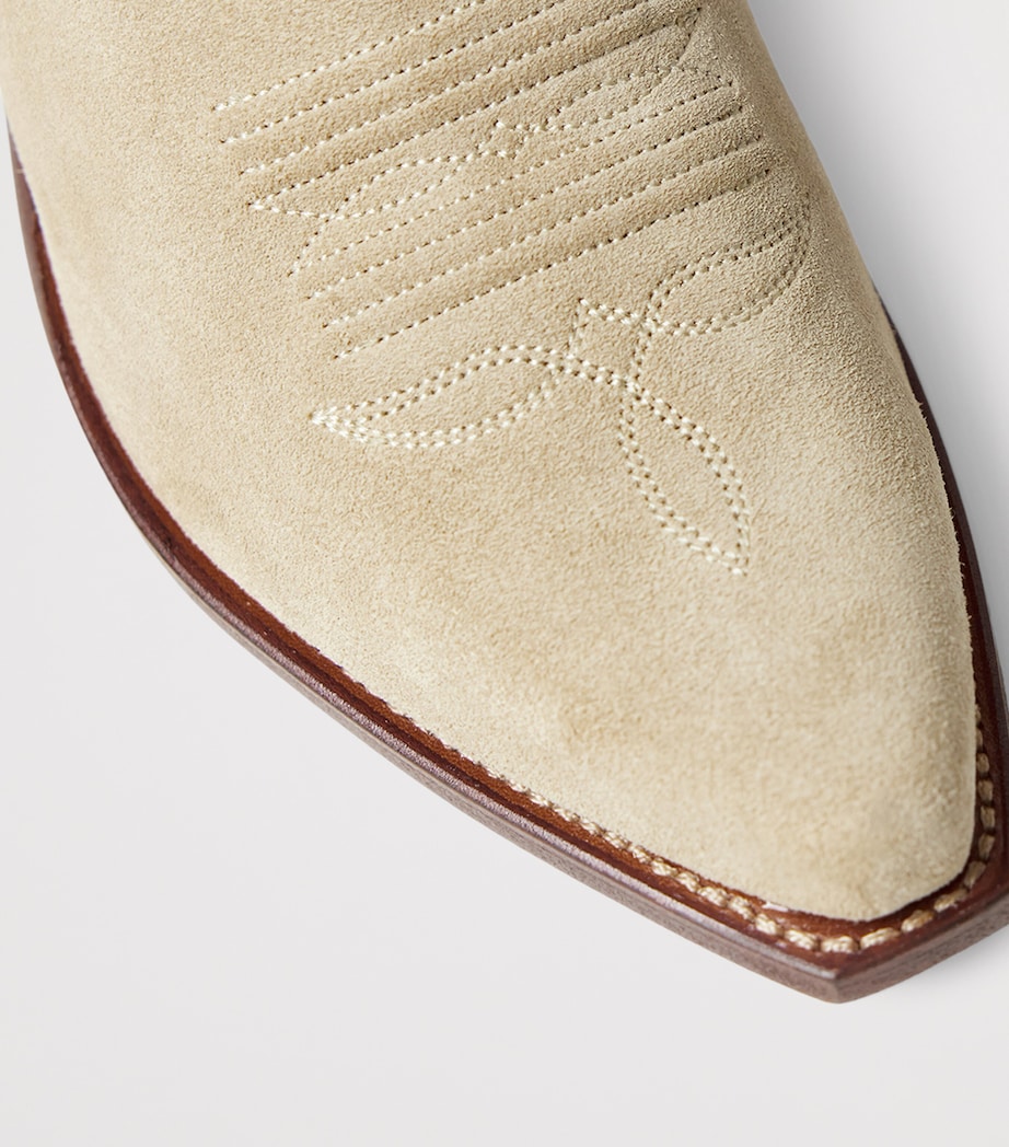 Suede Chilton Cowboy Boots ICON TAN Image 6