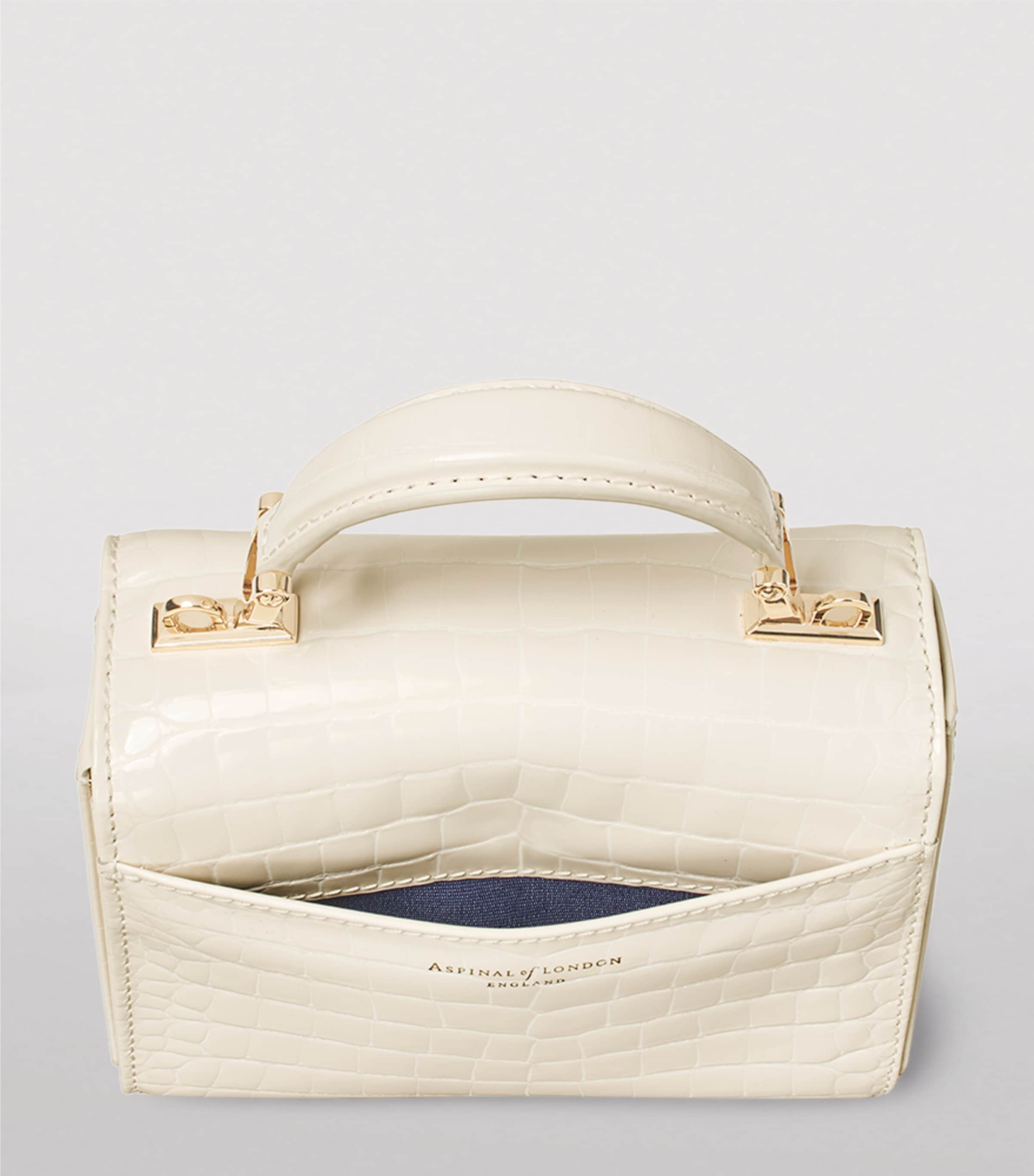 Mini Mayfair Top-Handle Bag IVORY Image 5