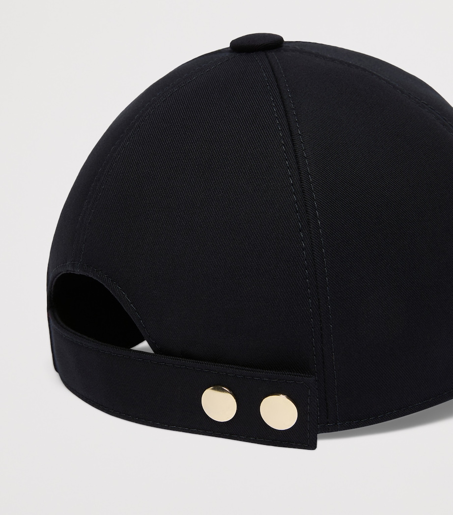 Cotton Monogram Cap ULTRAMARINE Image 3