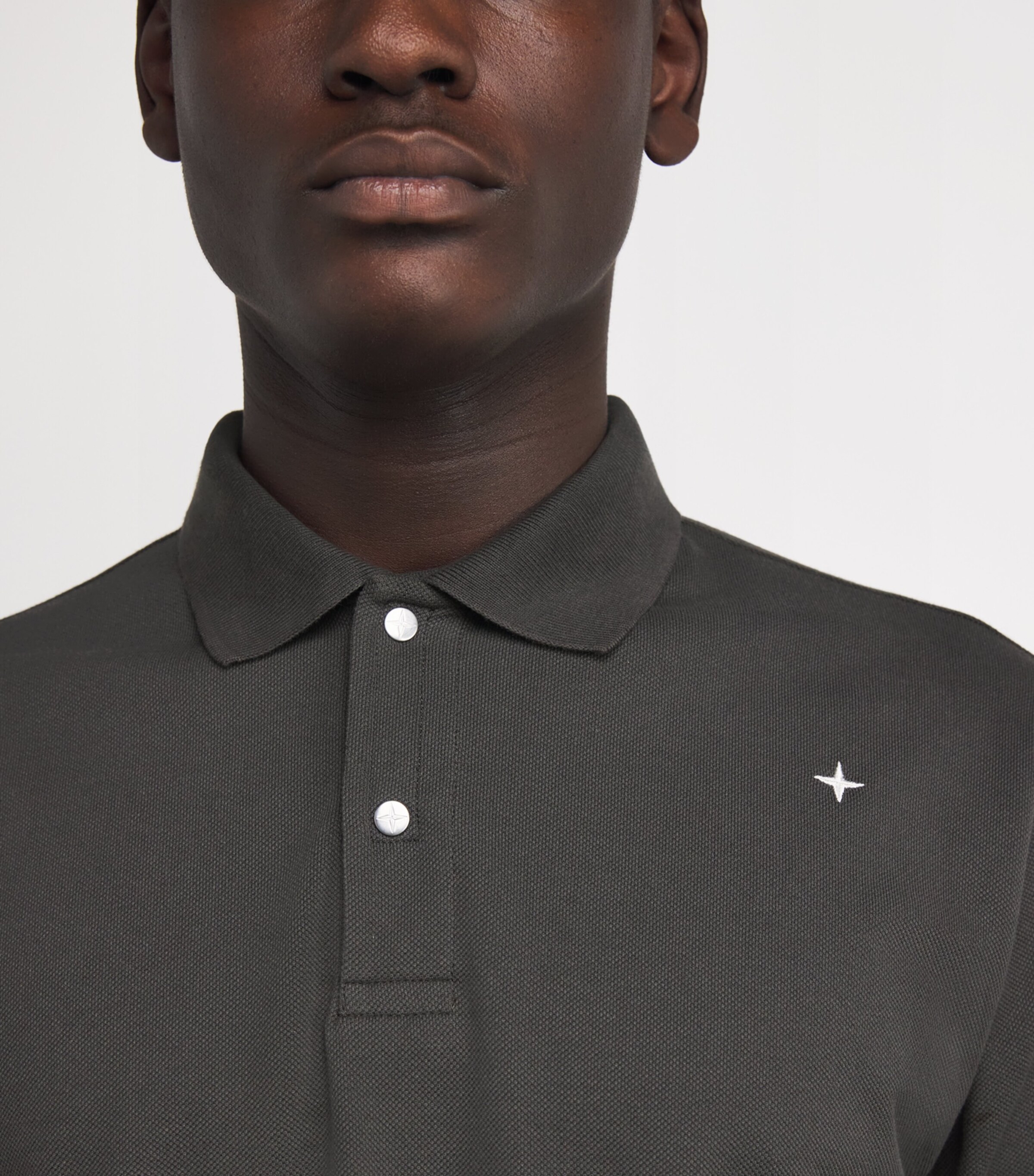 Piqué Cotton Polo Shirt V0062 Image 6