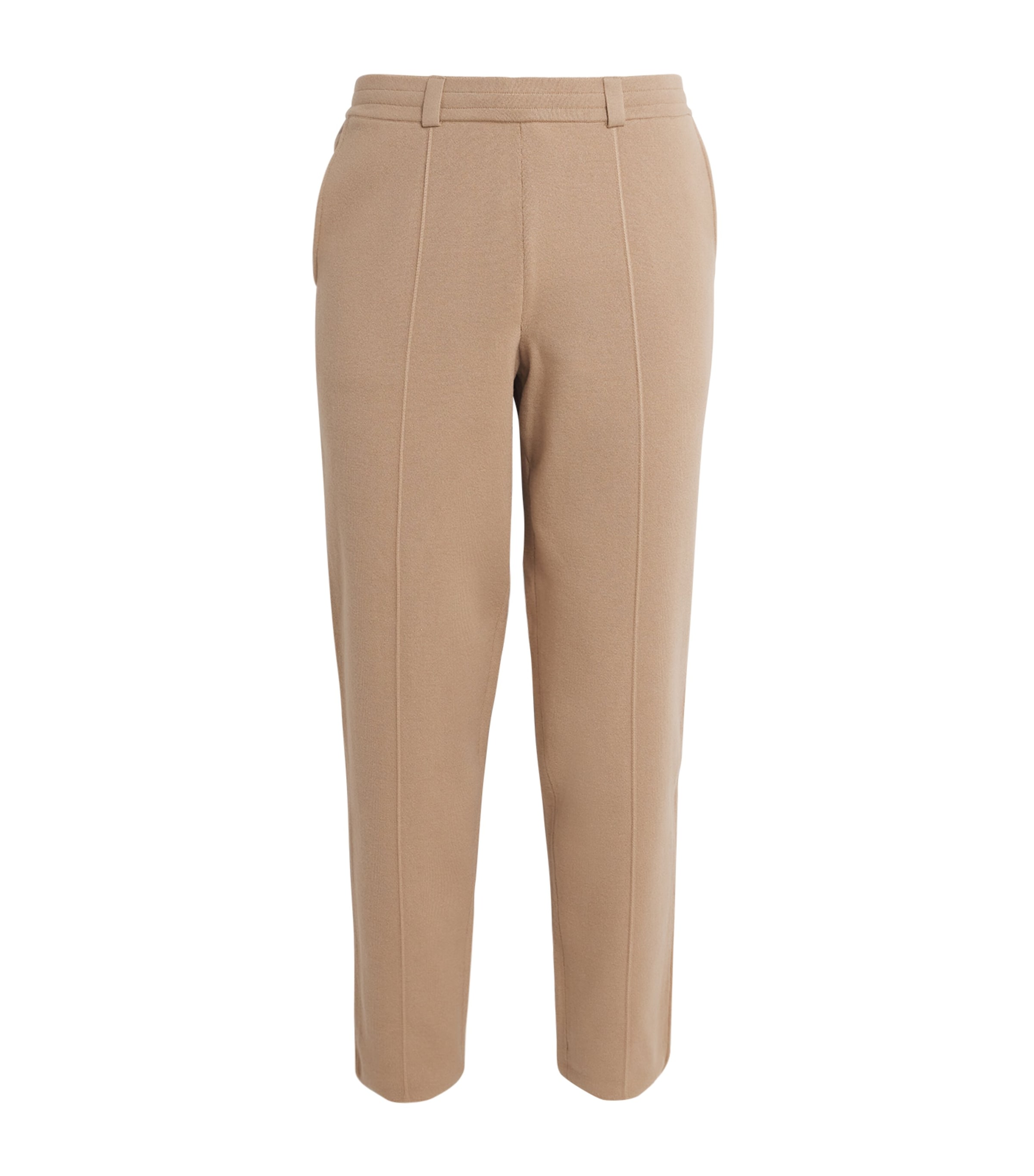 Falke Mens Organic Cotton Milano Trousers Seasame Image 1