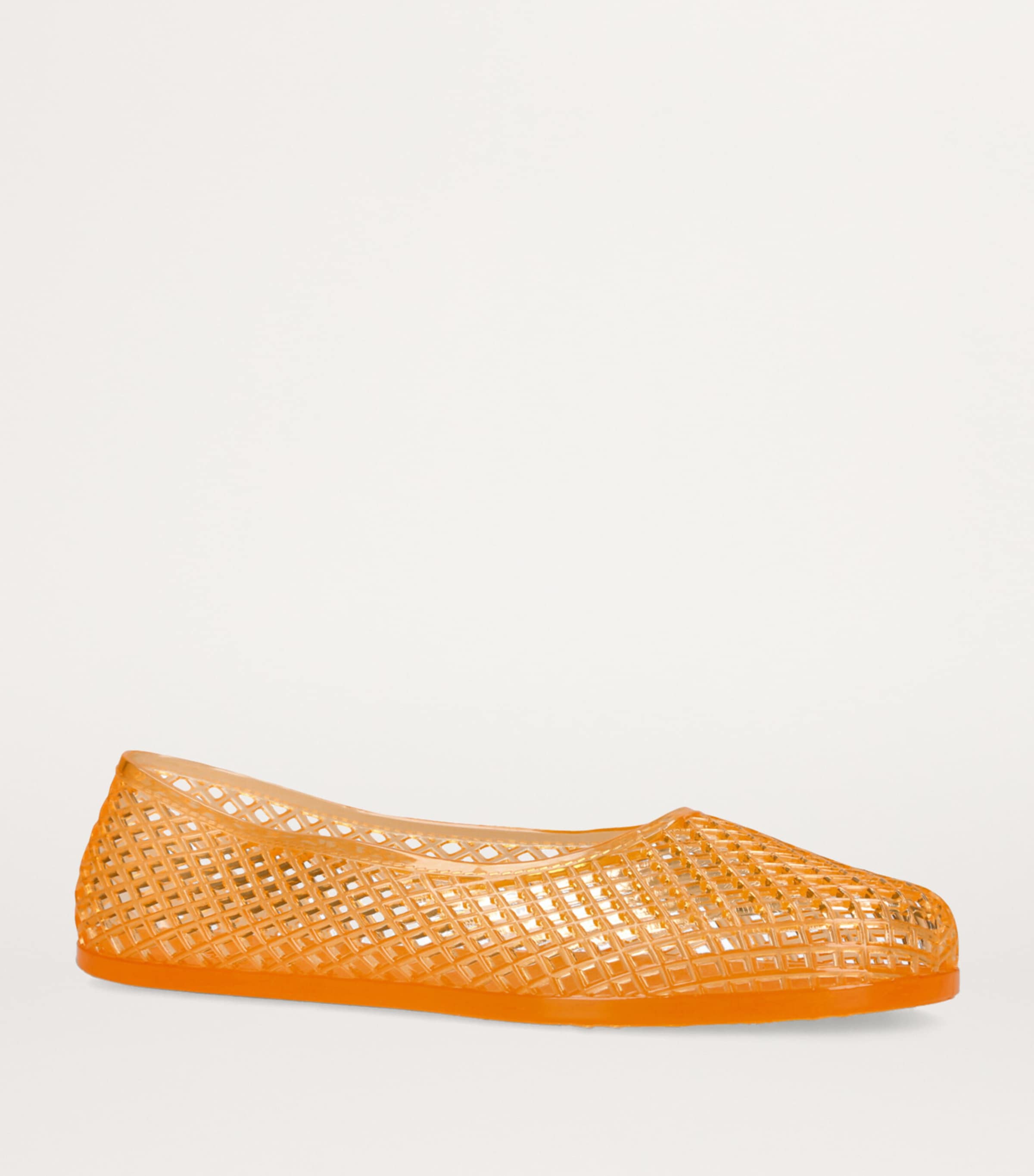 Ancient Greek Sandals Jelly Iro Ballet Flats Orange Image 3
