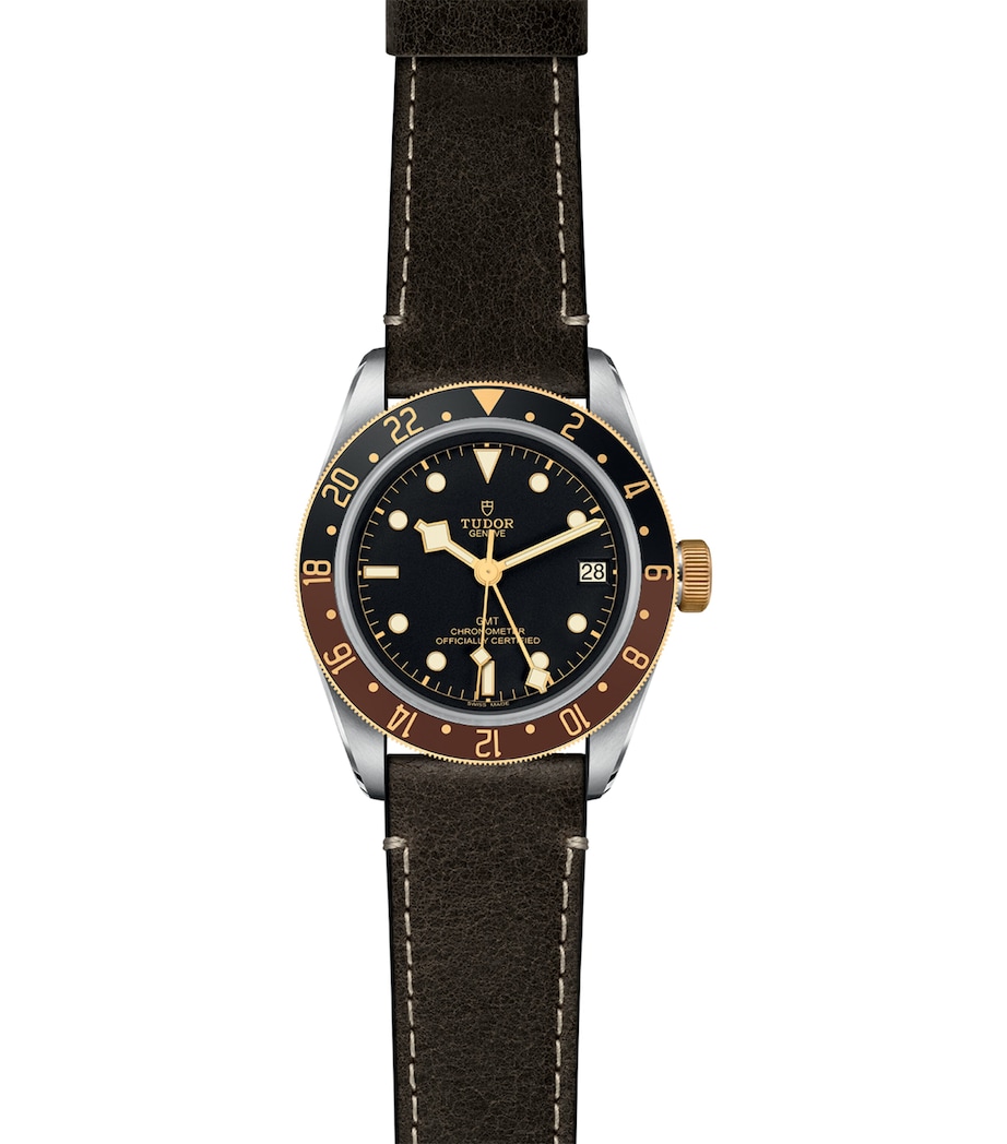 TUDOR Black Bay GMT Stainless Steel and Yellow Gold Watch 41mm Black Image 2
