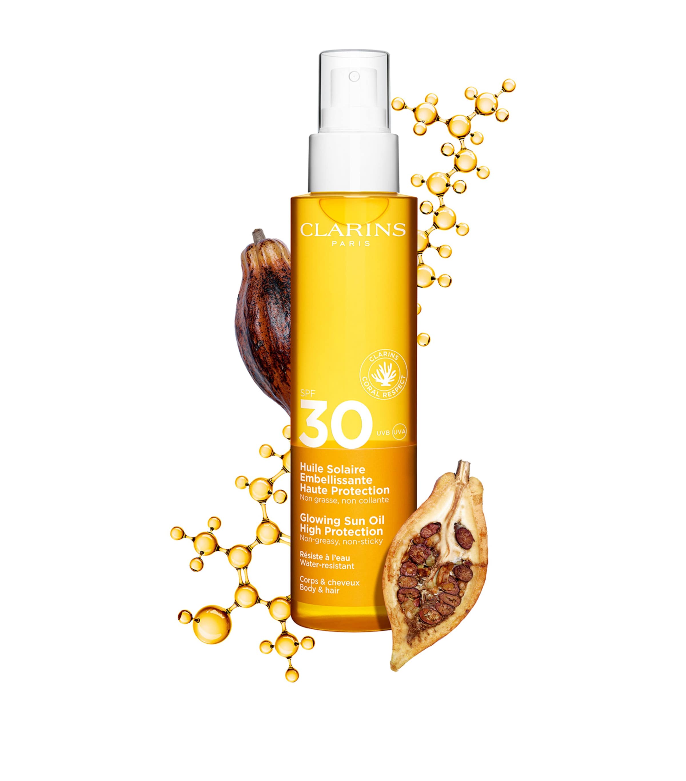 Glowing Sun Oil High Protection SPF 30 (150ml) NO COLOUR Image 2