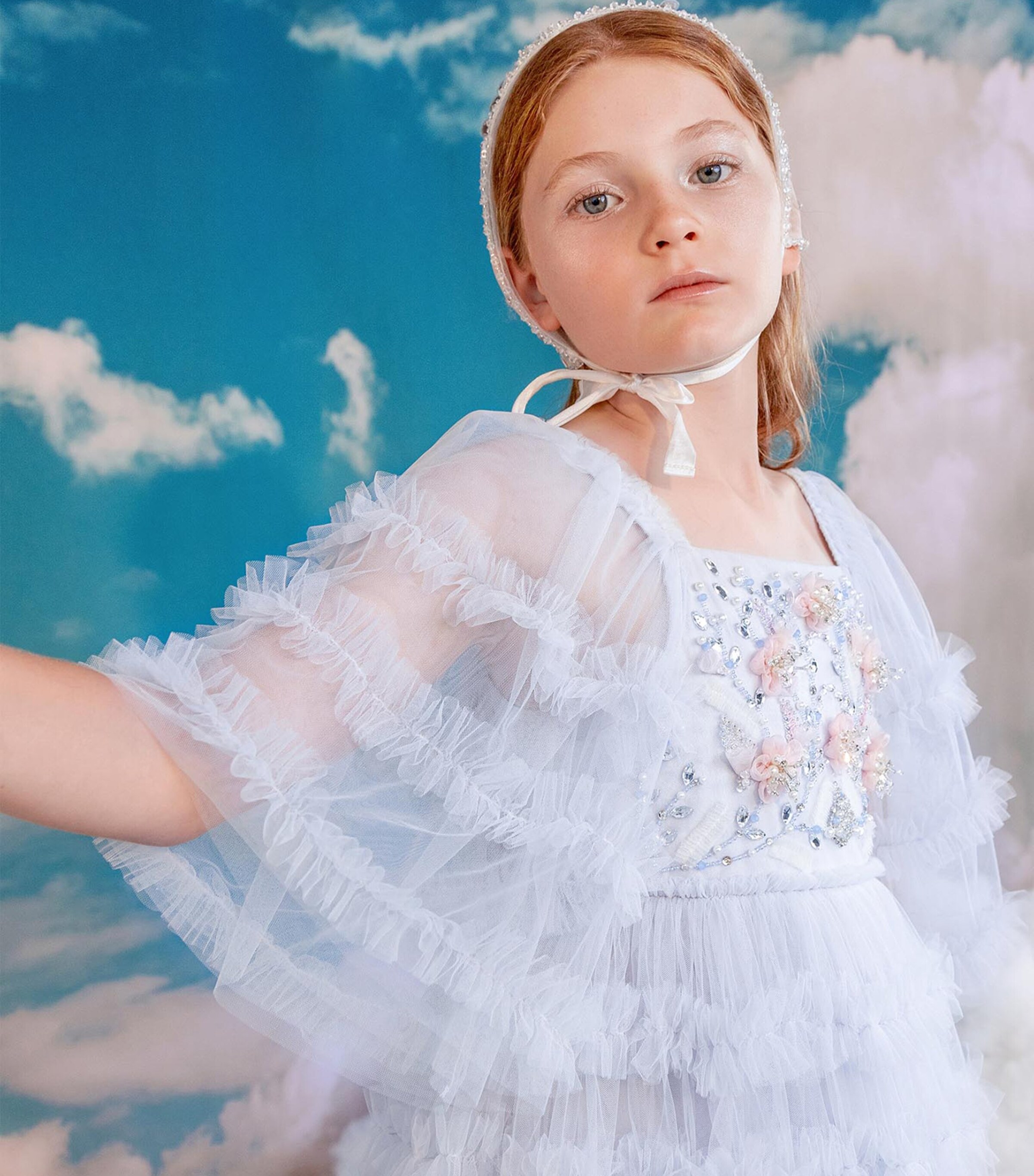 Cotton Blooming Blossom Dress (12 Years) SILVERLITE Image 4