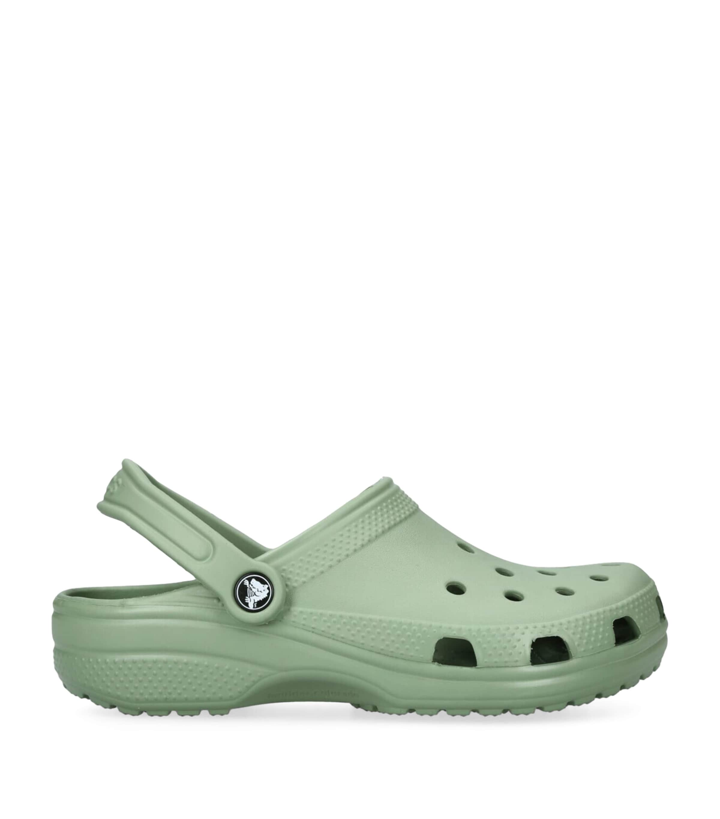 Shop Crocs Classic Clogs In Green