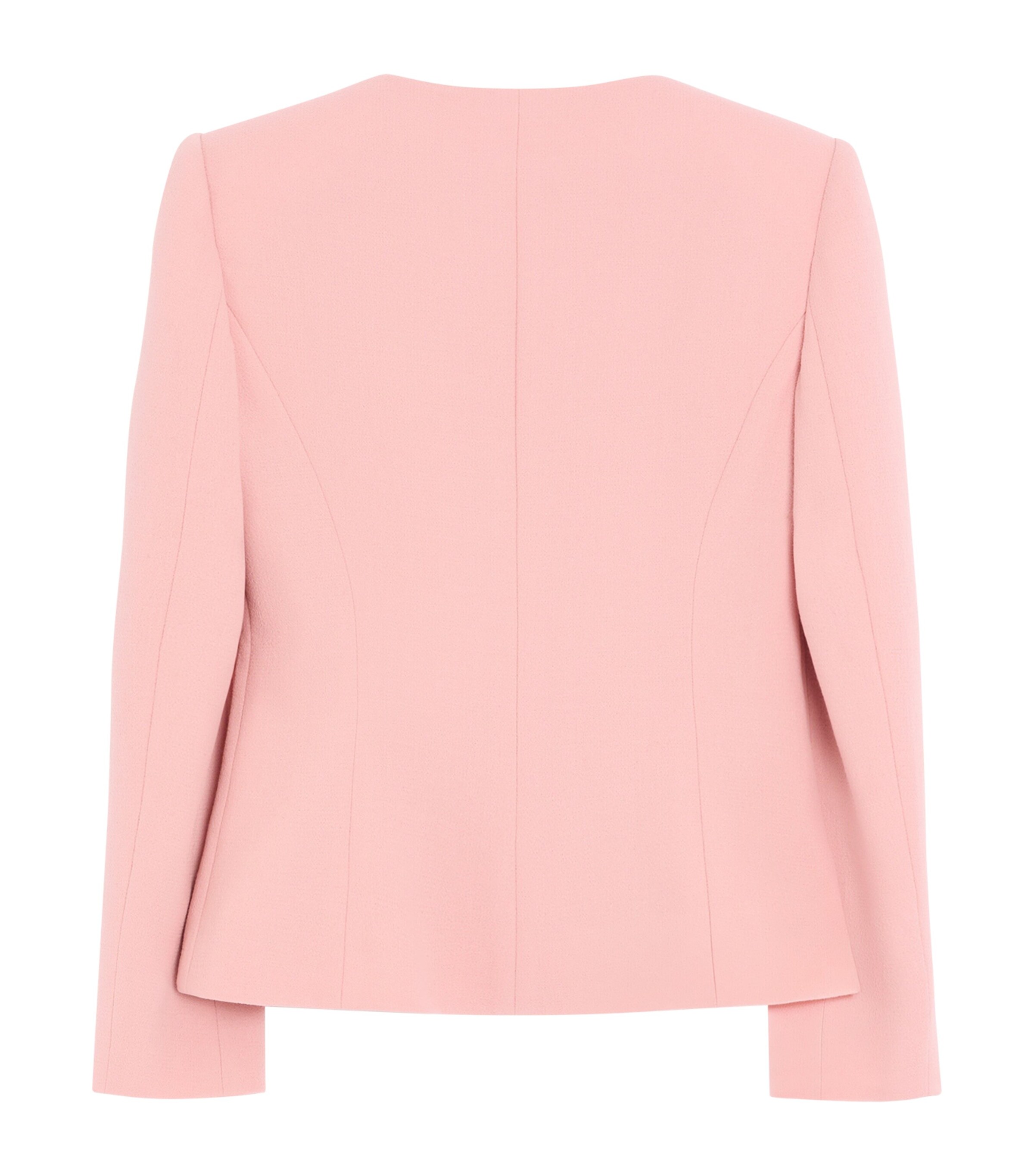 Valentino Womens Wool Crepe Bow-Detail Jacket Image 2
