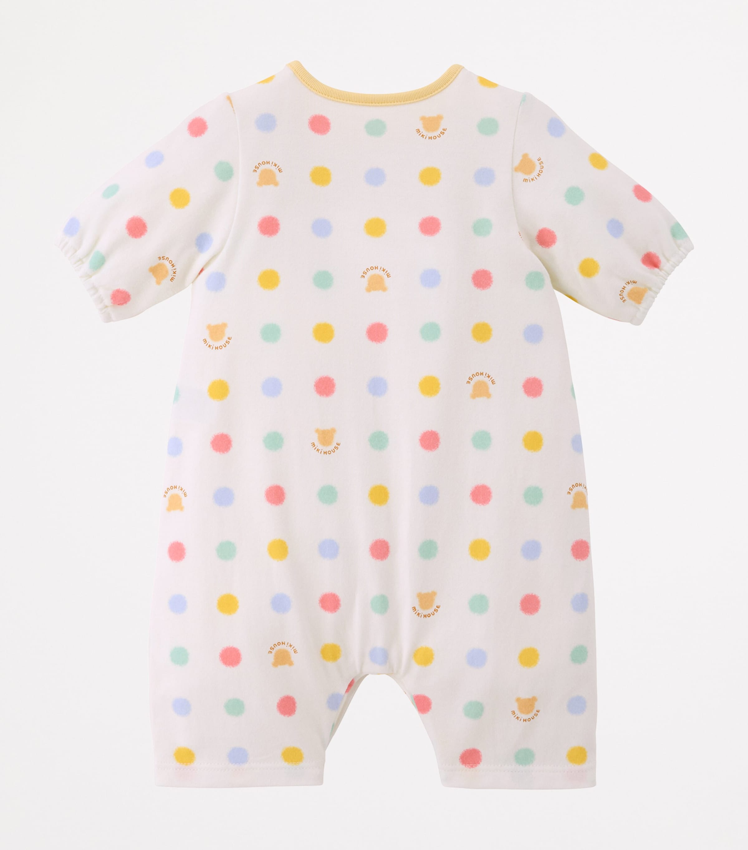 Cotton Polka Dot Playsuit (1 Month) 31 Image 3