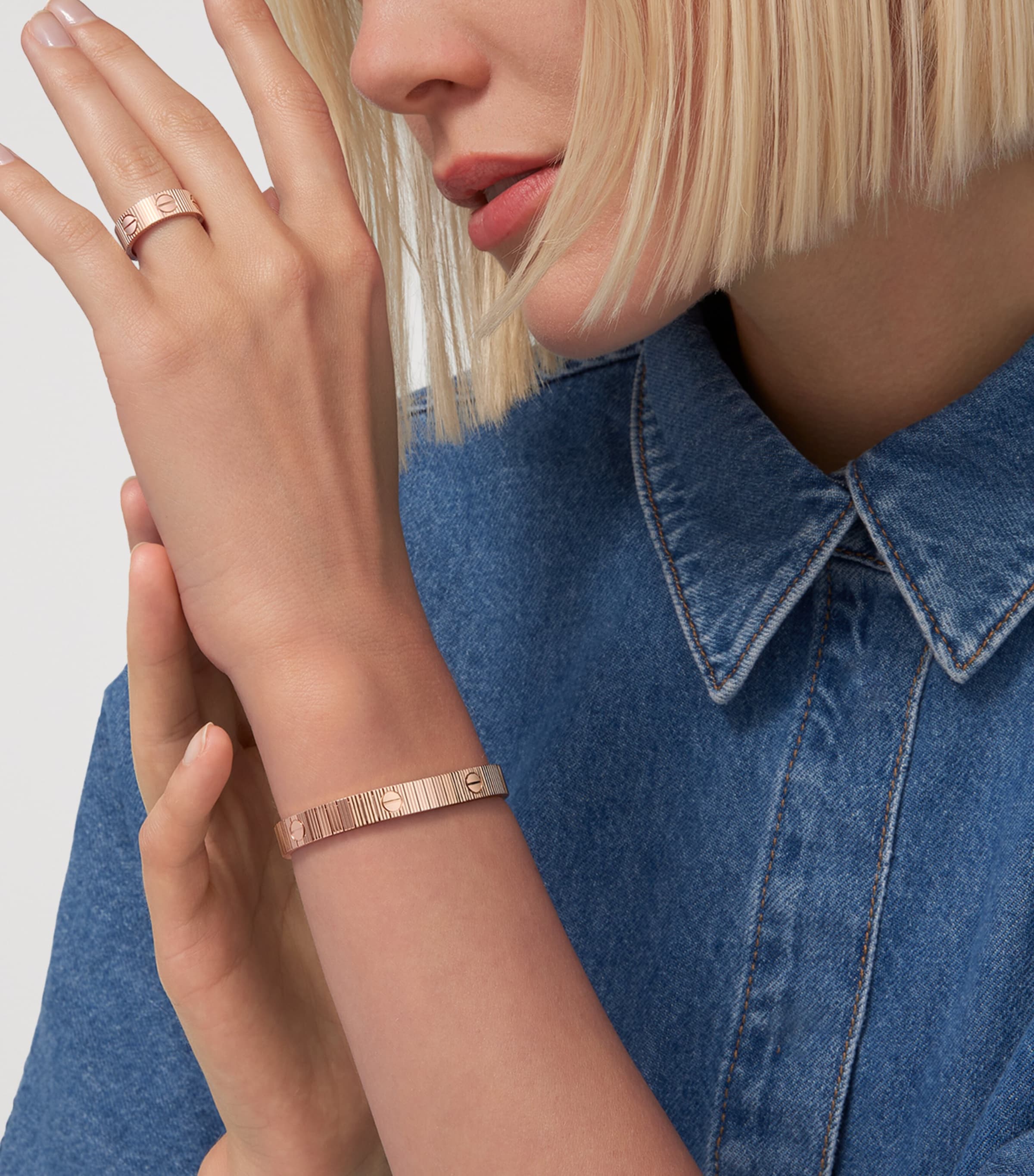 Rose Gold LOVE Unlimited Ring ROSE GOLD Image 7