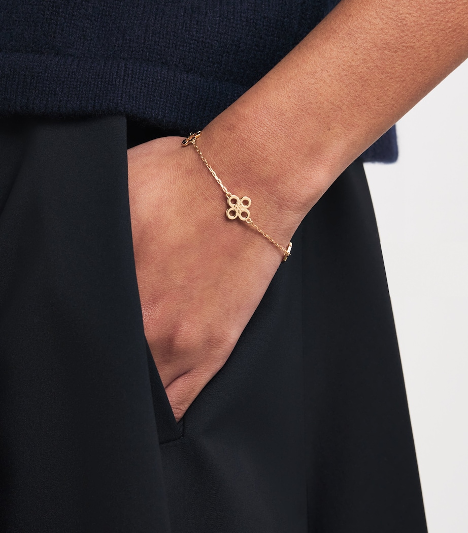 Gold-Plated Forget Me Not Bracelet TORY GOLD Image 2