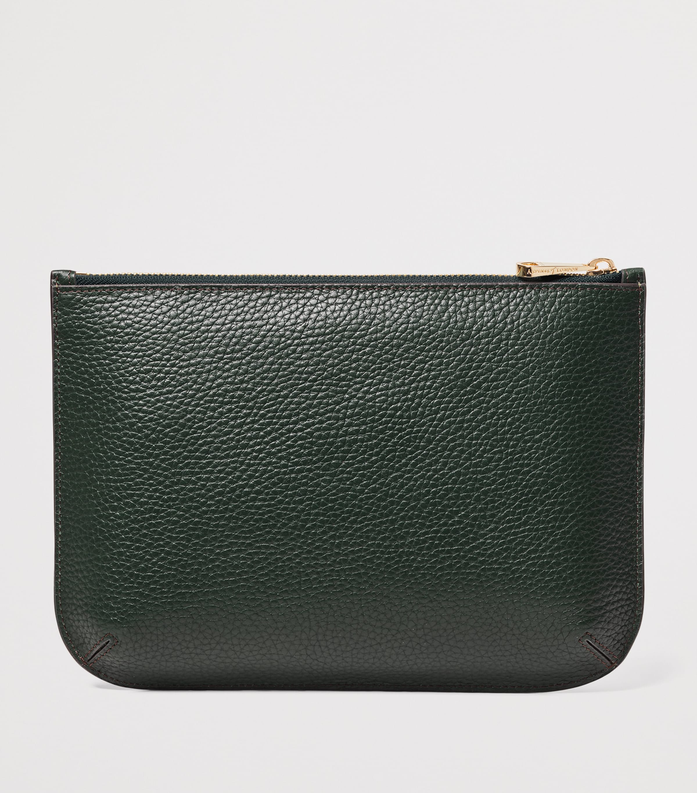 Large Leather Ella Pouch ALPINE Image 2