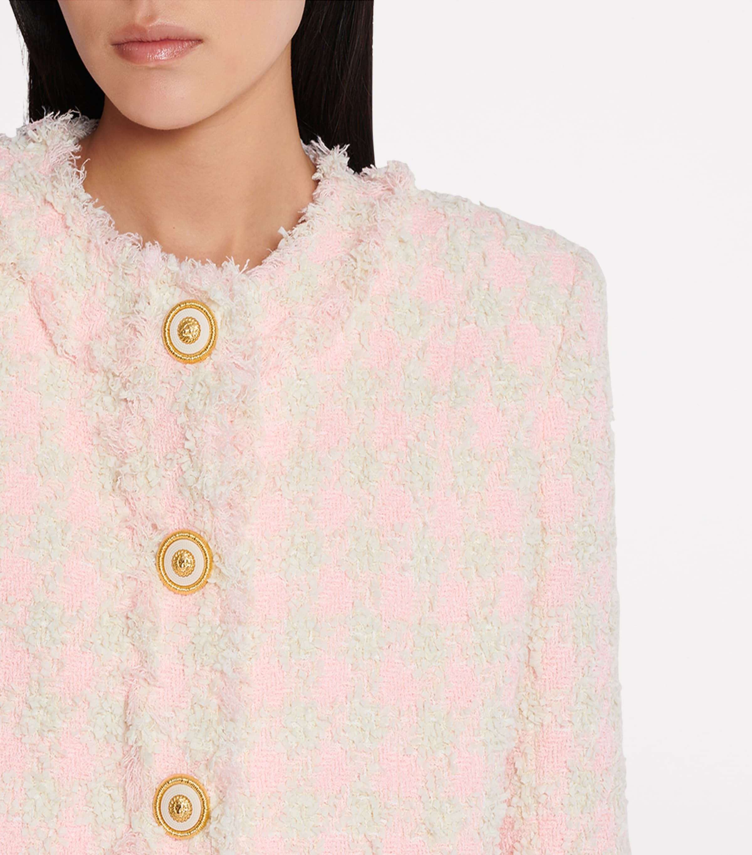 Tweed Jacket OHP ROSE/BEIGE Image 3