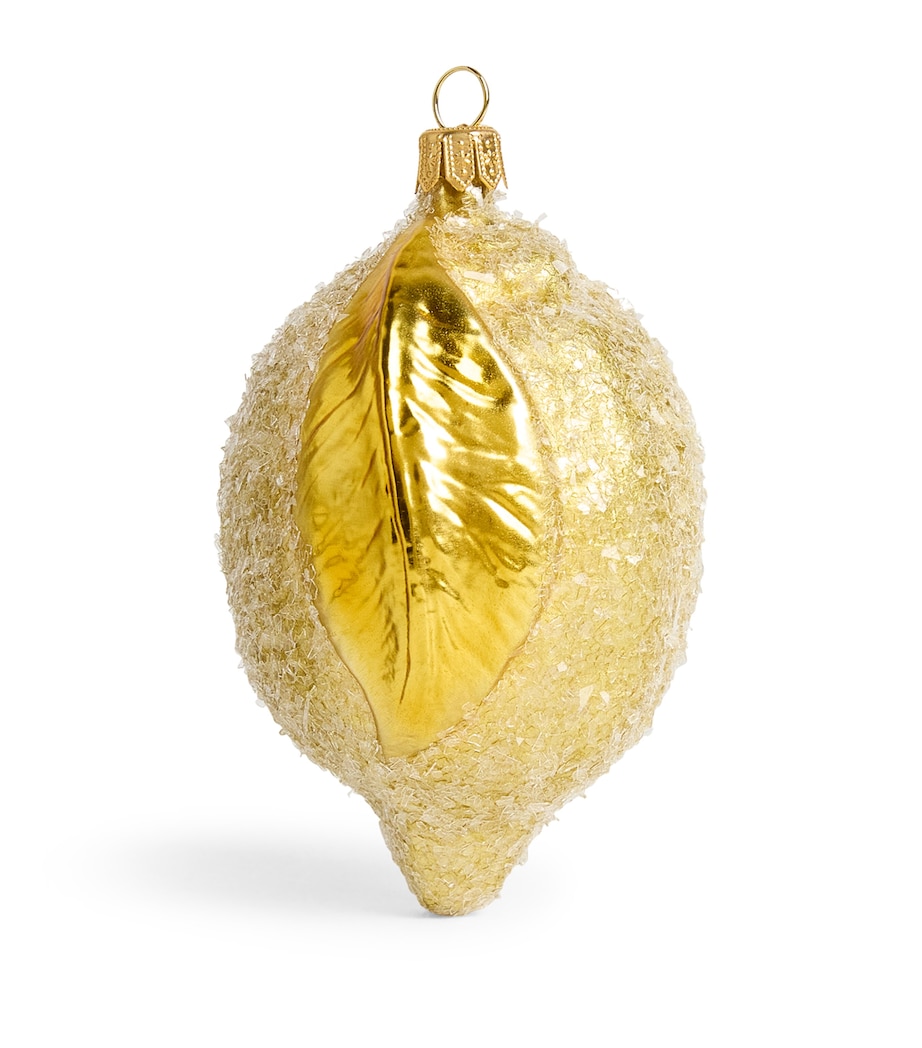 Harrods Glass Lemon Tree Decoration Image 1