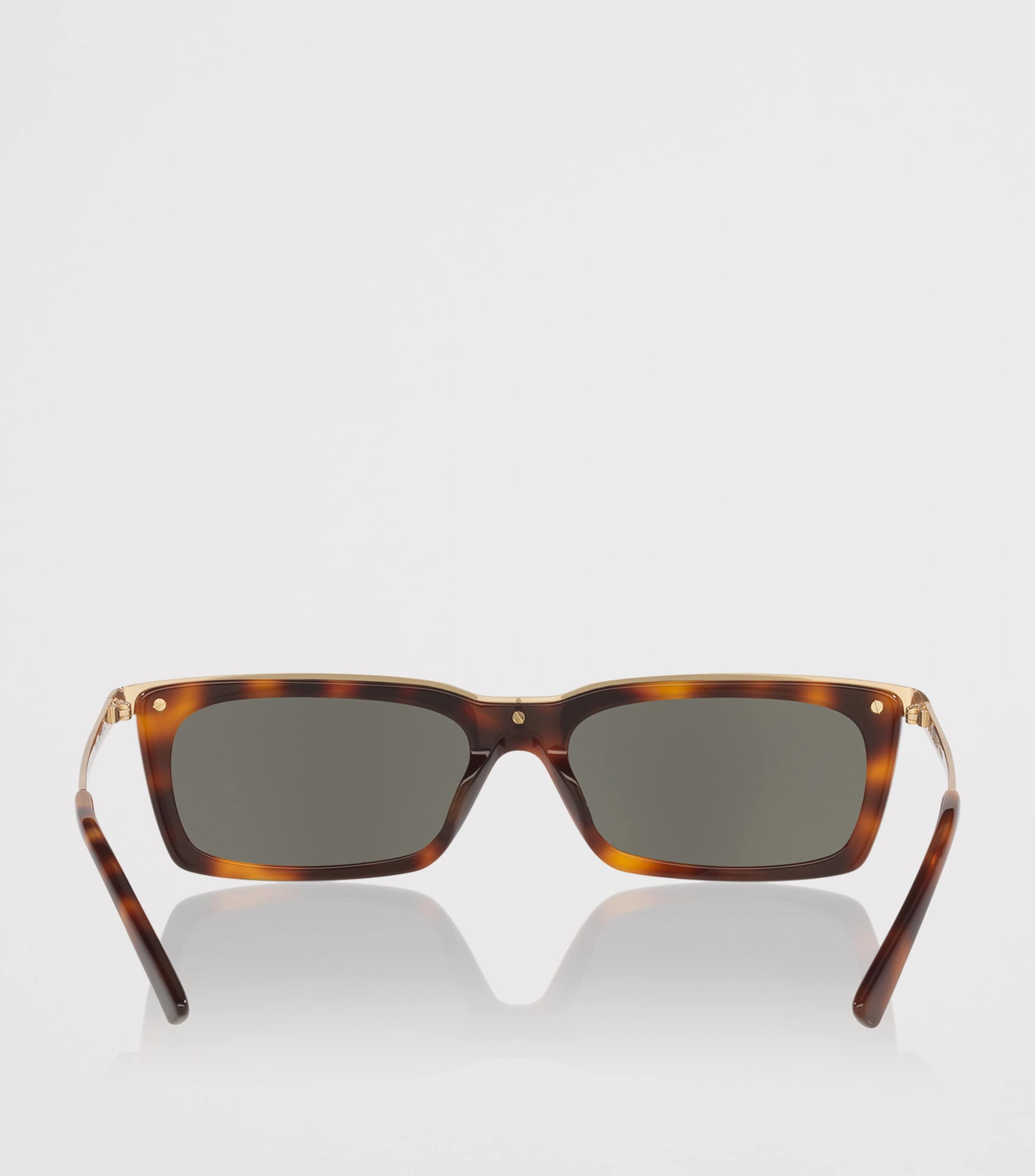 Saint Laurent Acetate Rectangle Sunglasses Image 4