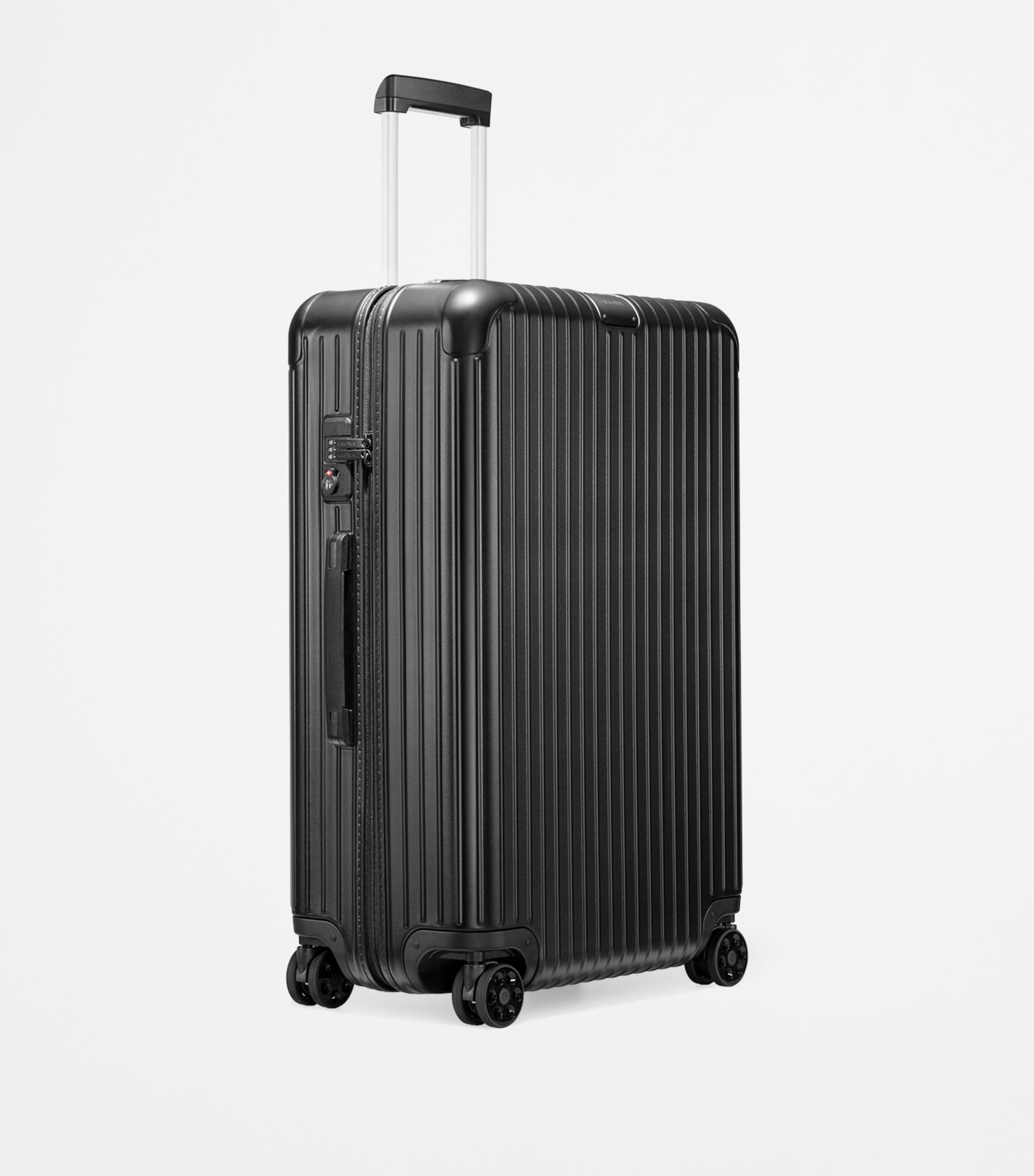 【1回のみ使用】RIMOWA LIMBO 電子タグ 60L ブラック Rimowa Limbo Polycarbonate Black Luggage RIMOWA Hybrid Lufthansa