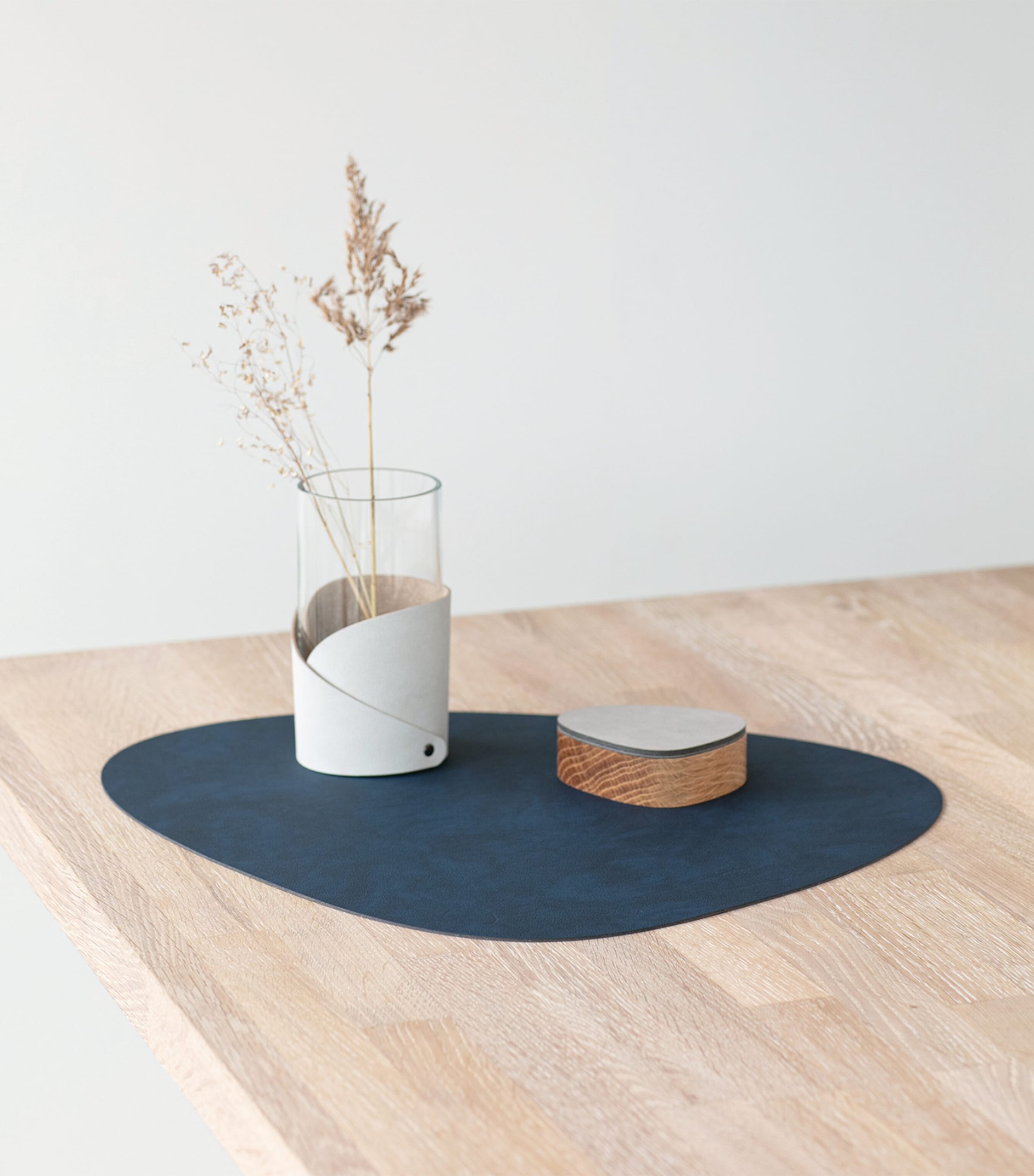 Curve Placemats (Set of 4) MIDNIGHT BLUE Image 3