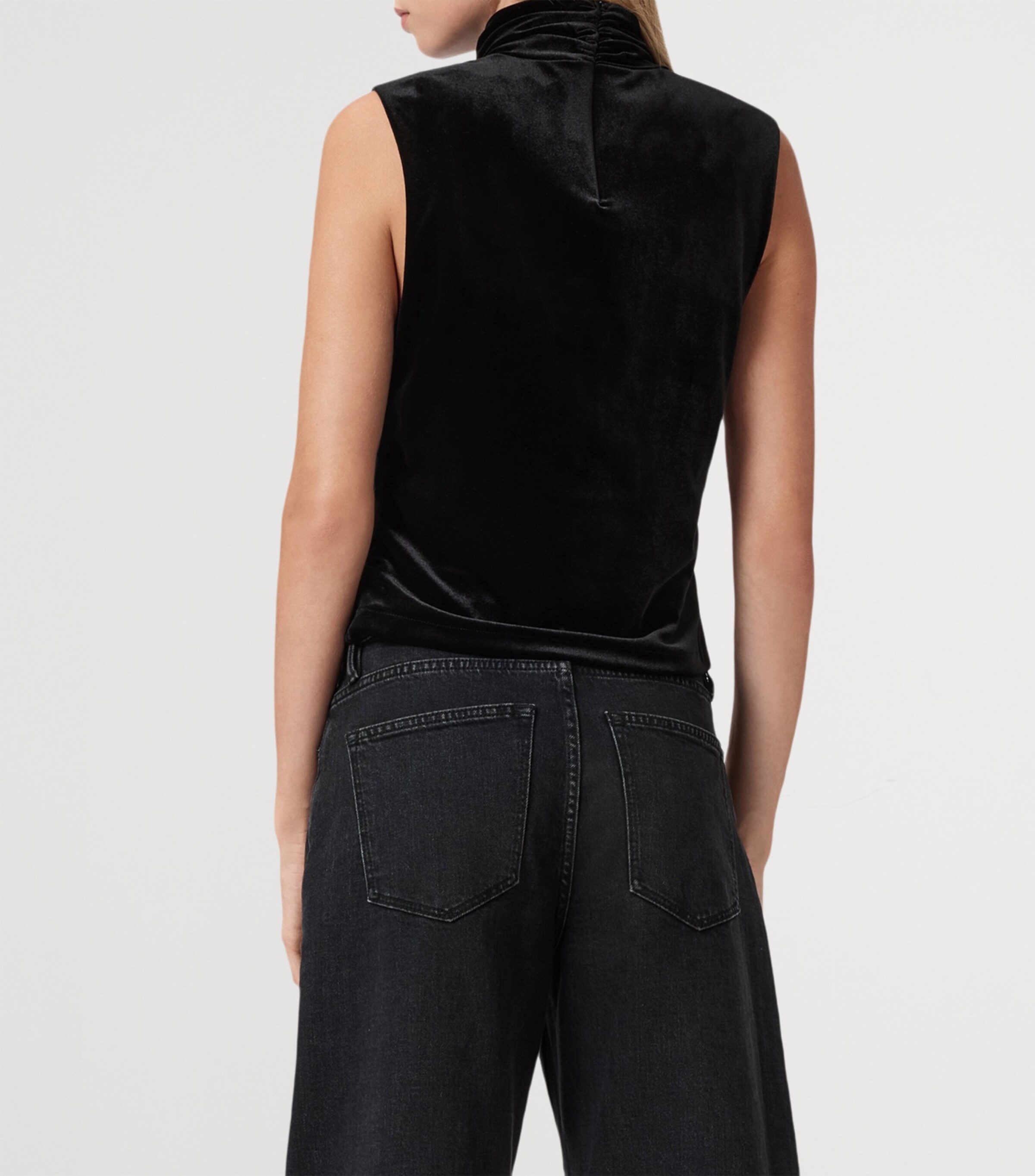 Velvet Tia Tank Top BLACK Image 7