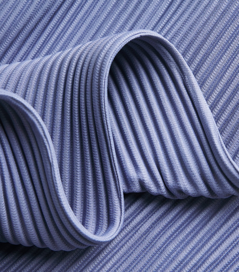 Homme Plissé Issey Miyake Mens Pleated Straight Trousers Manarola Wal Vlt Image 6