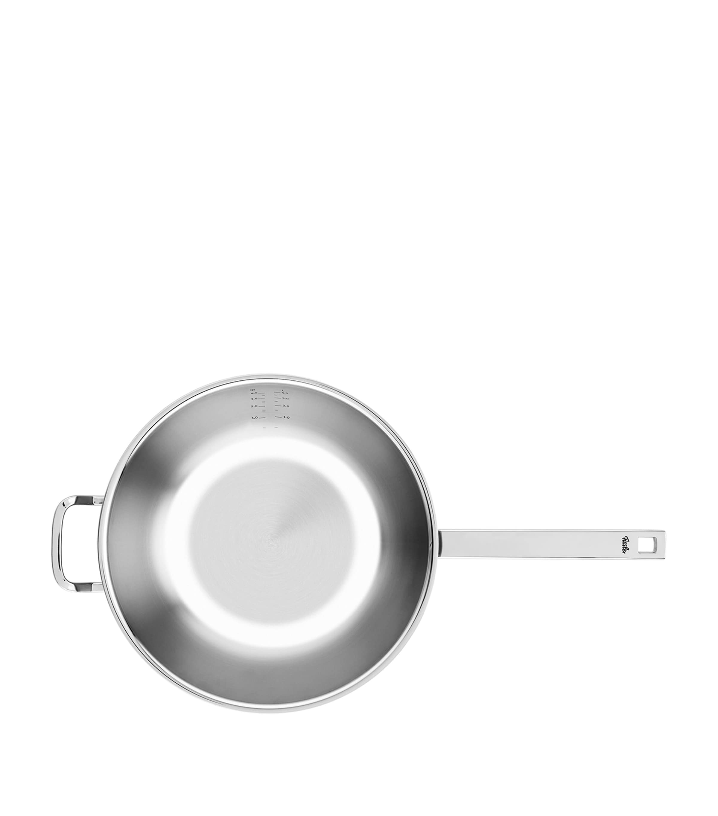 Original-Profi Handled-Wok with Lid (32cm) INOX GREY Image 5