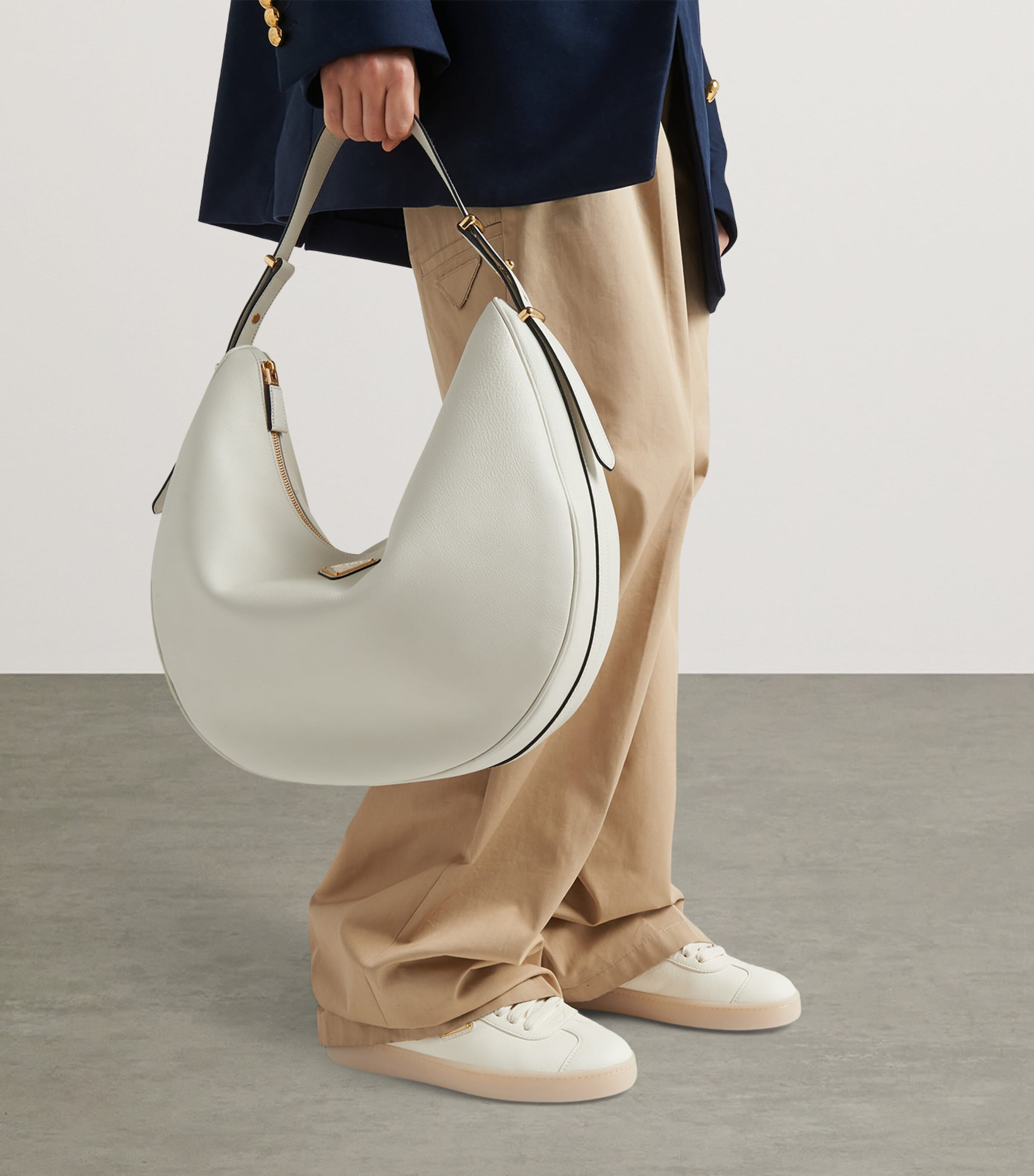 Leather Sneakers F0304 Image 4