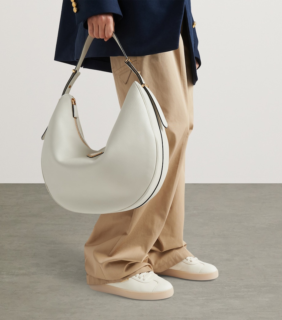 Leather Sneakers F0304 Image 4