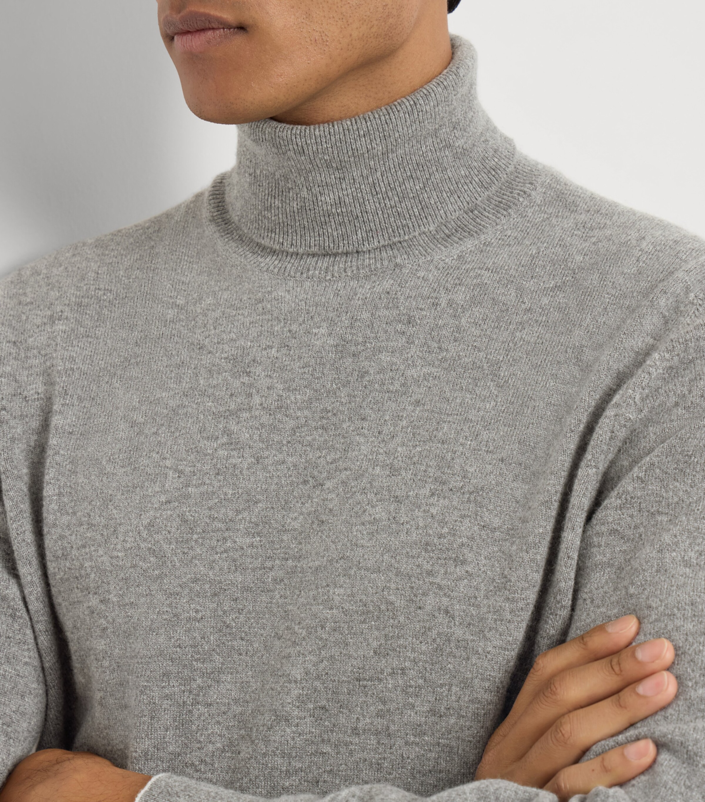 Brunello Cucinelli Mens Cashmere Rollneck Sweater Image 5