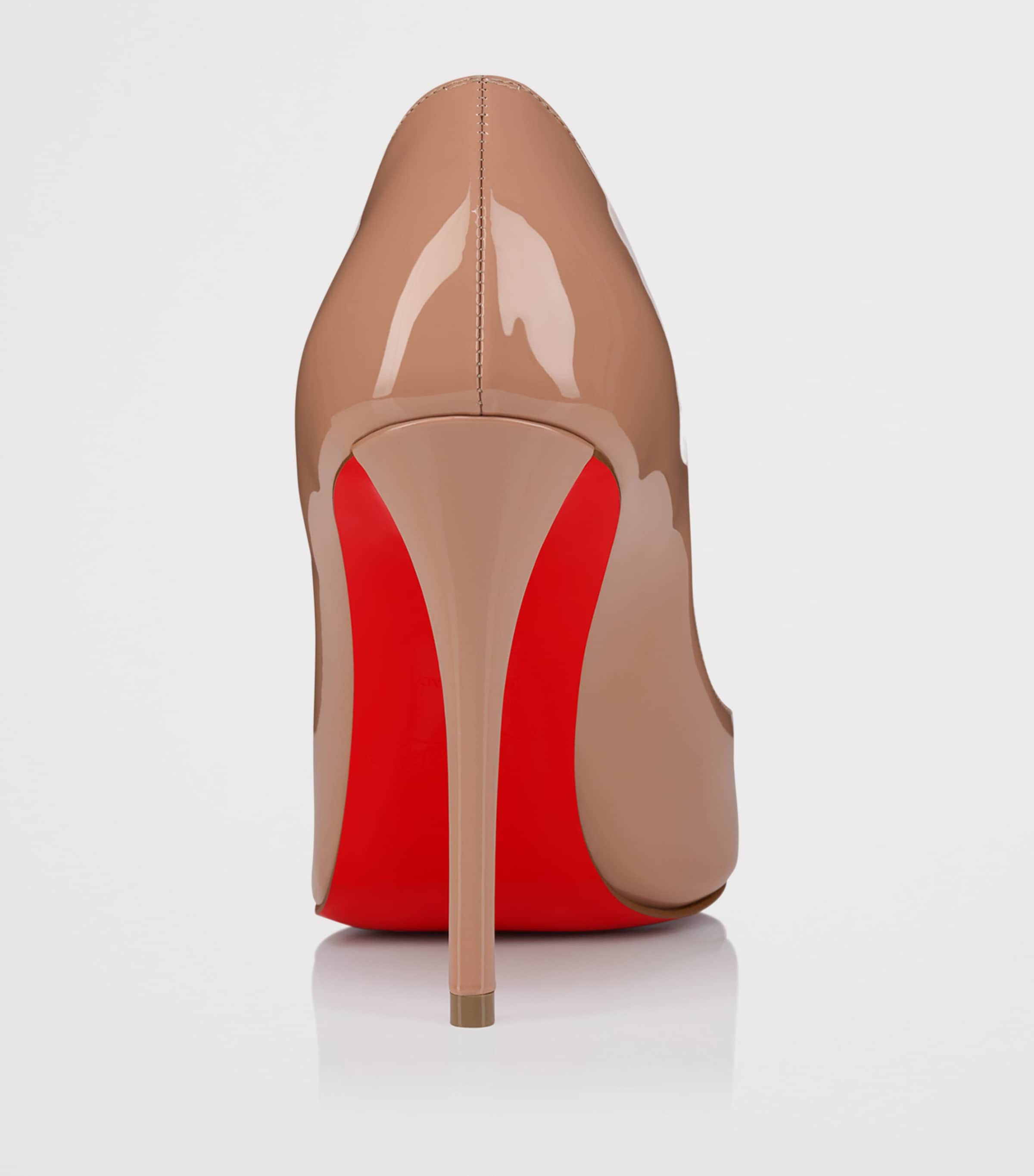 Christian Louboutin Nude Miss Z Patent Leather Pumps 100 | Harrods US