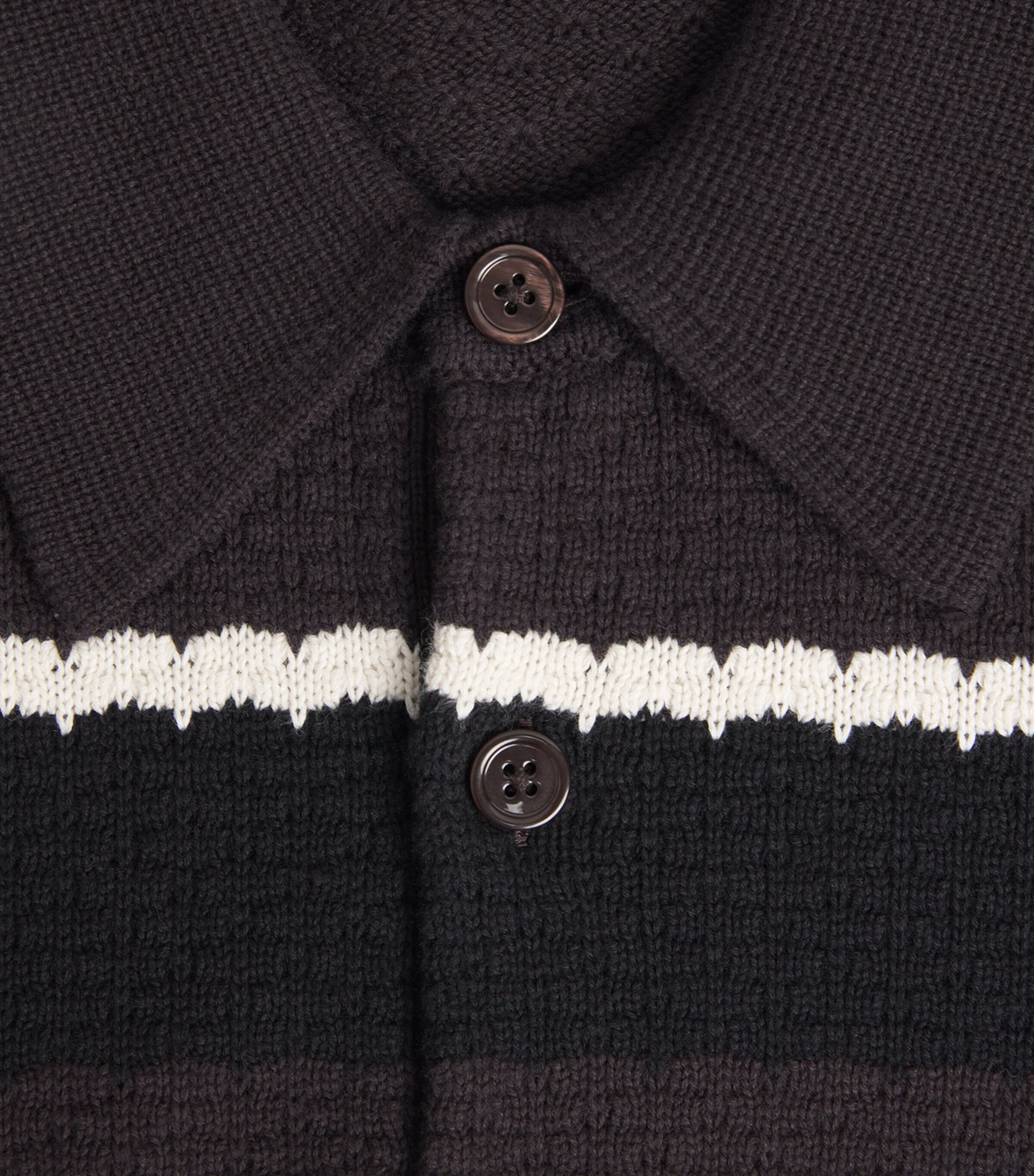 NN.07 Mens Organic Cotton Polo Sweater Dusky Port Image 6