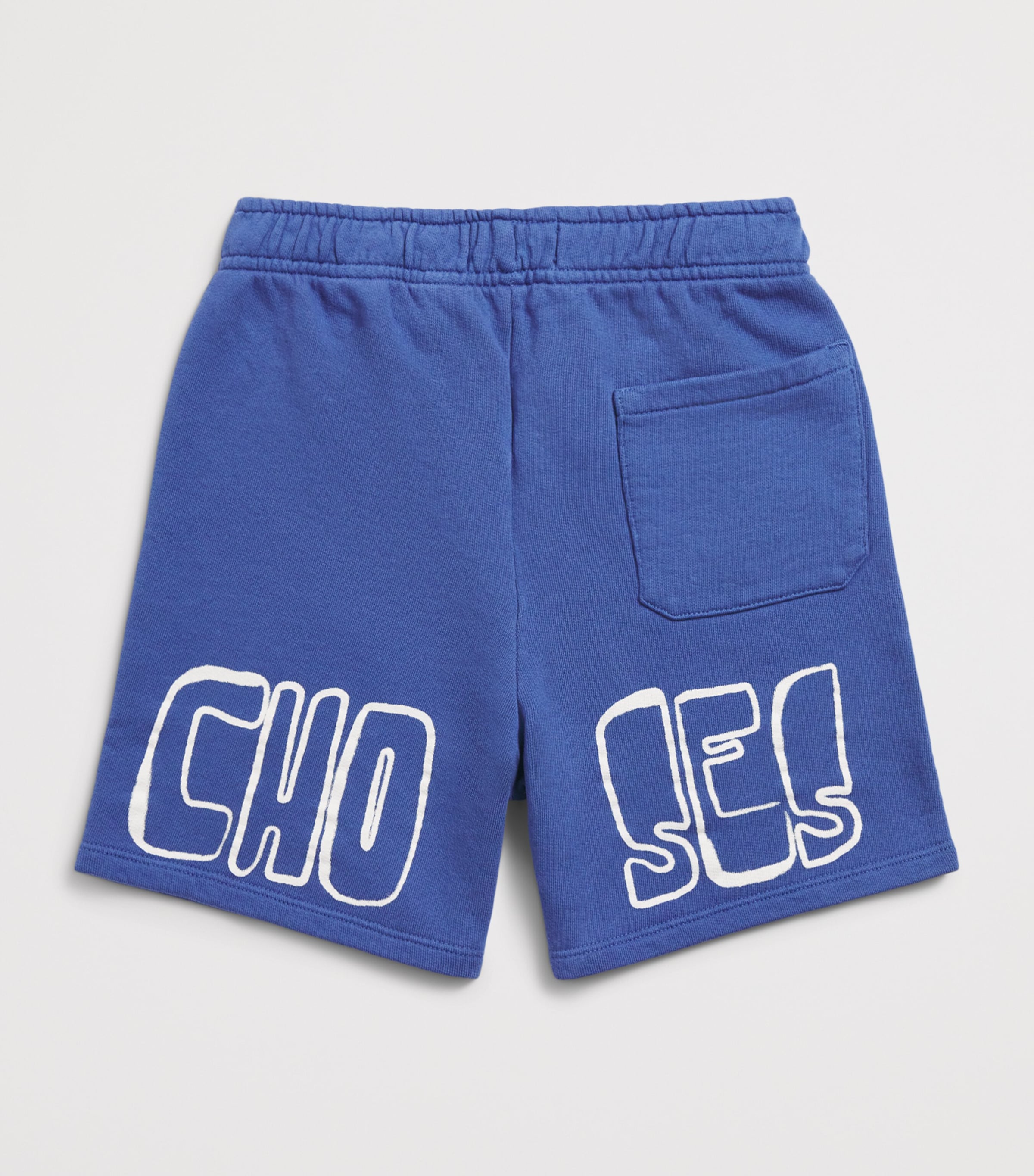 Bobo Choses Cotton Logo Sweatshorts (6-7 Years) Navy Blue Image 2