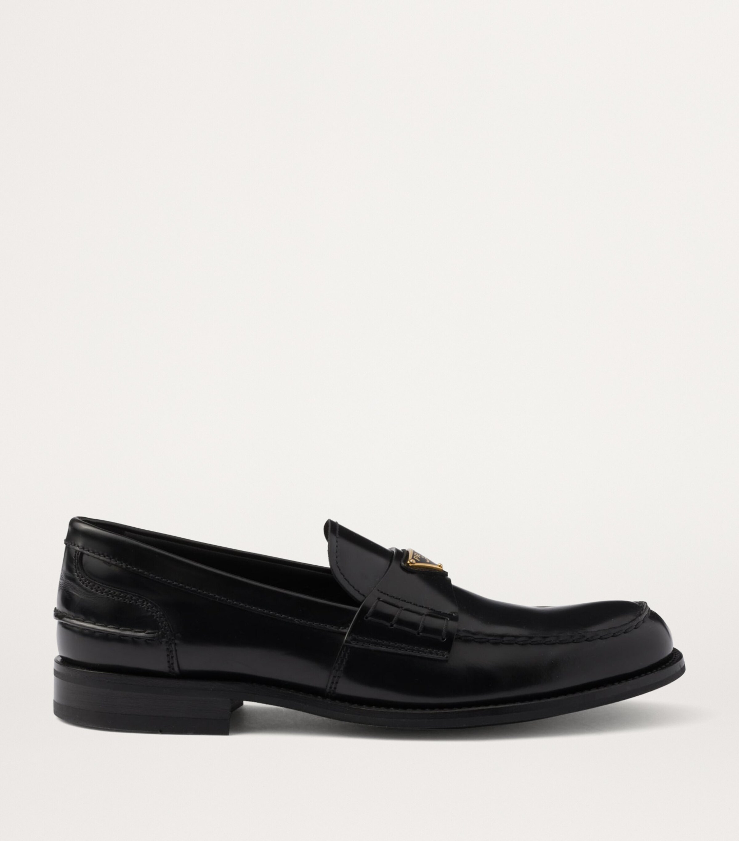 Brushed Leather Loafers F0002 Image 2