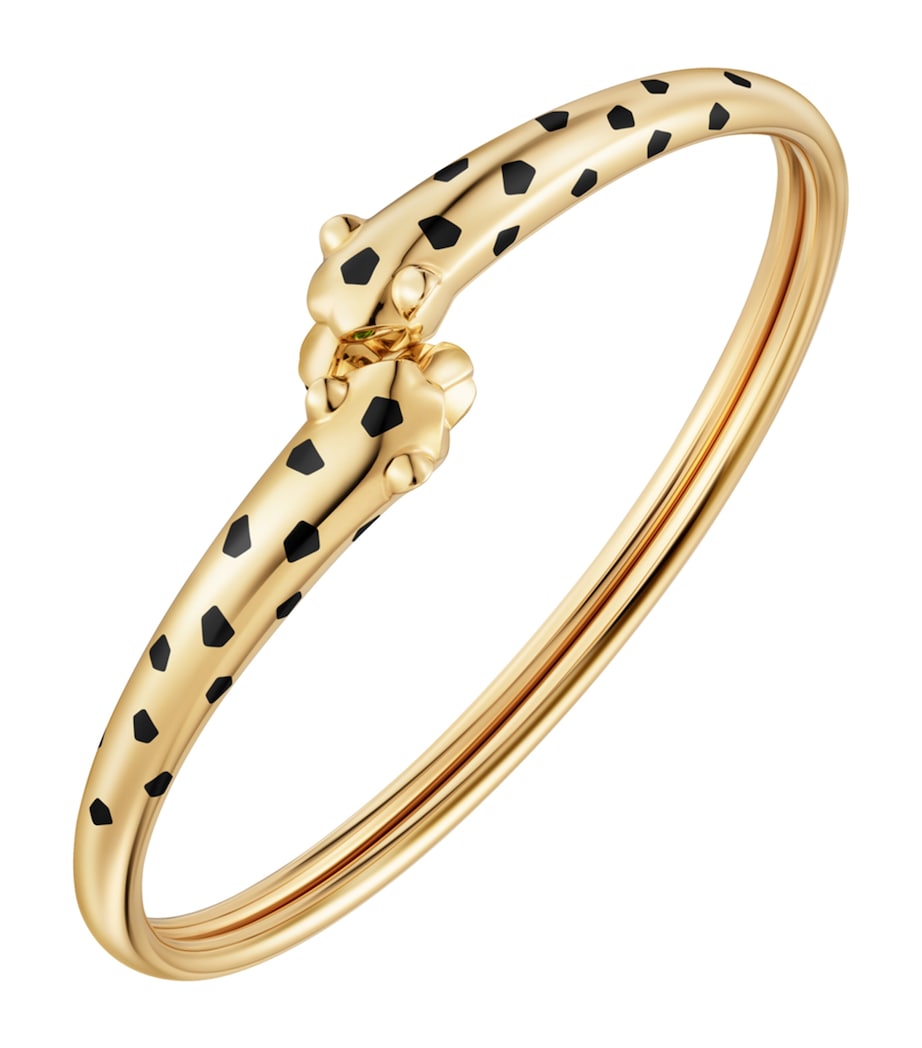 Yellow Gold, Tsavorite Garnet and Onyx Panthère de Cartier Bracelet YELLOW GOLD Image 1