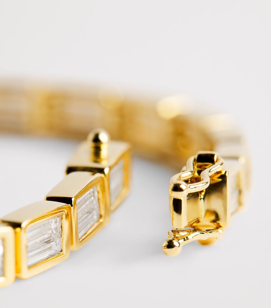 Yellow Gold and Diamond Bunny Bracelet YELLOW GOLD Image 6