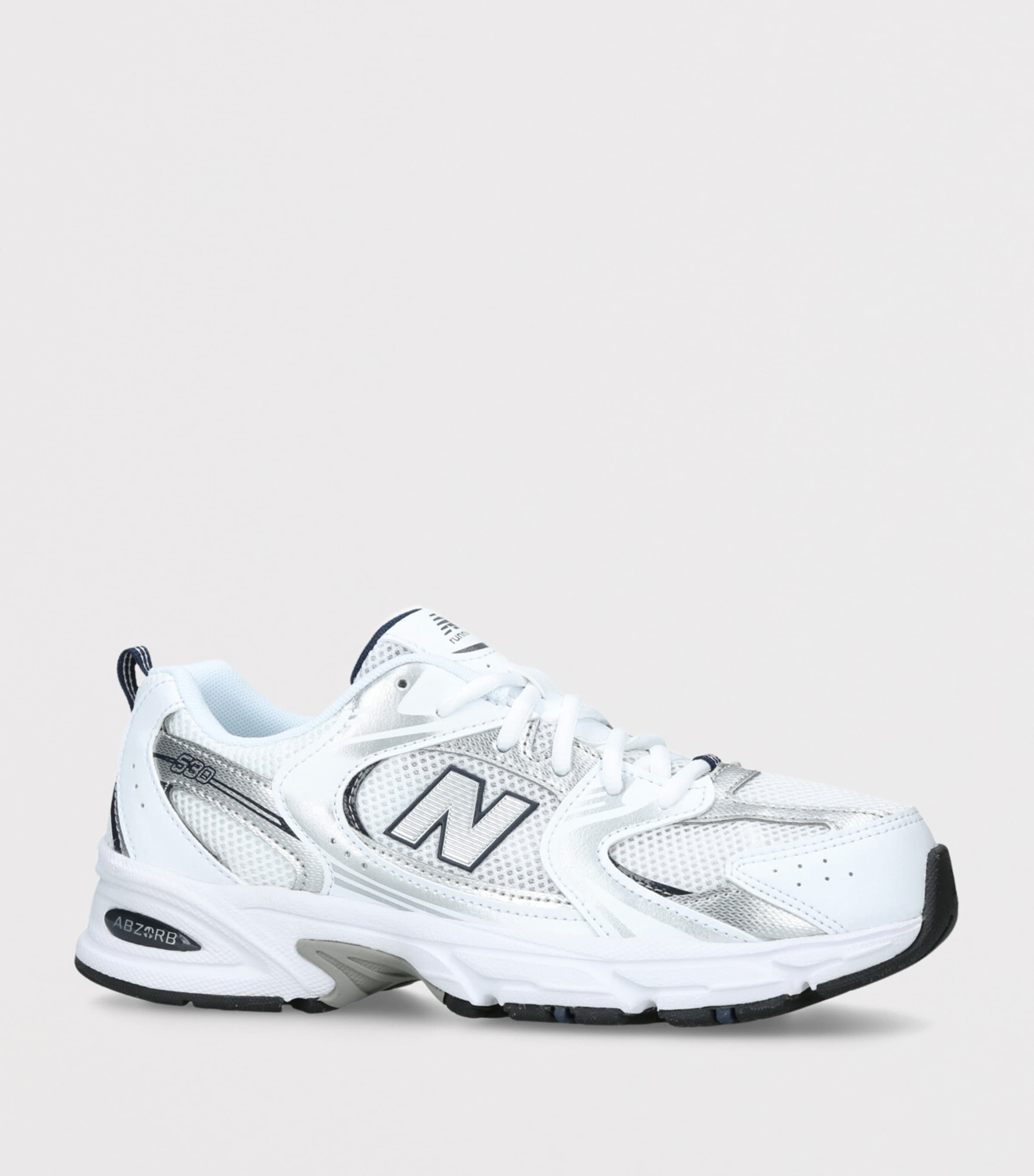 530 Lace-Up Sneakers WHITE/NAVY Image 3