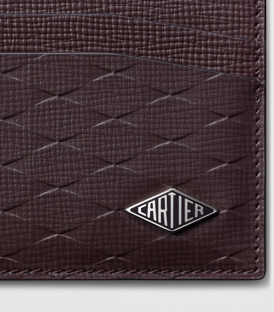 Cartier Leather Cartier Losange Card Holder Ebony Image 5