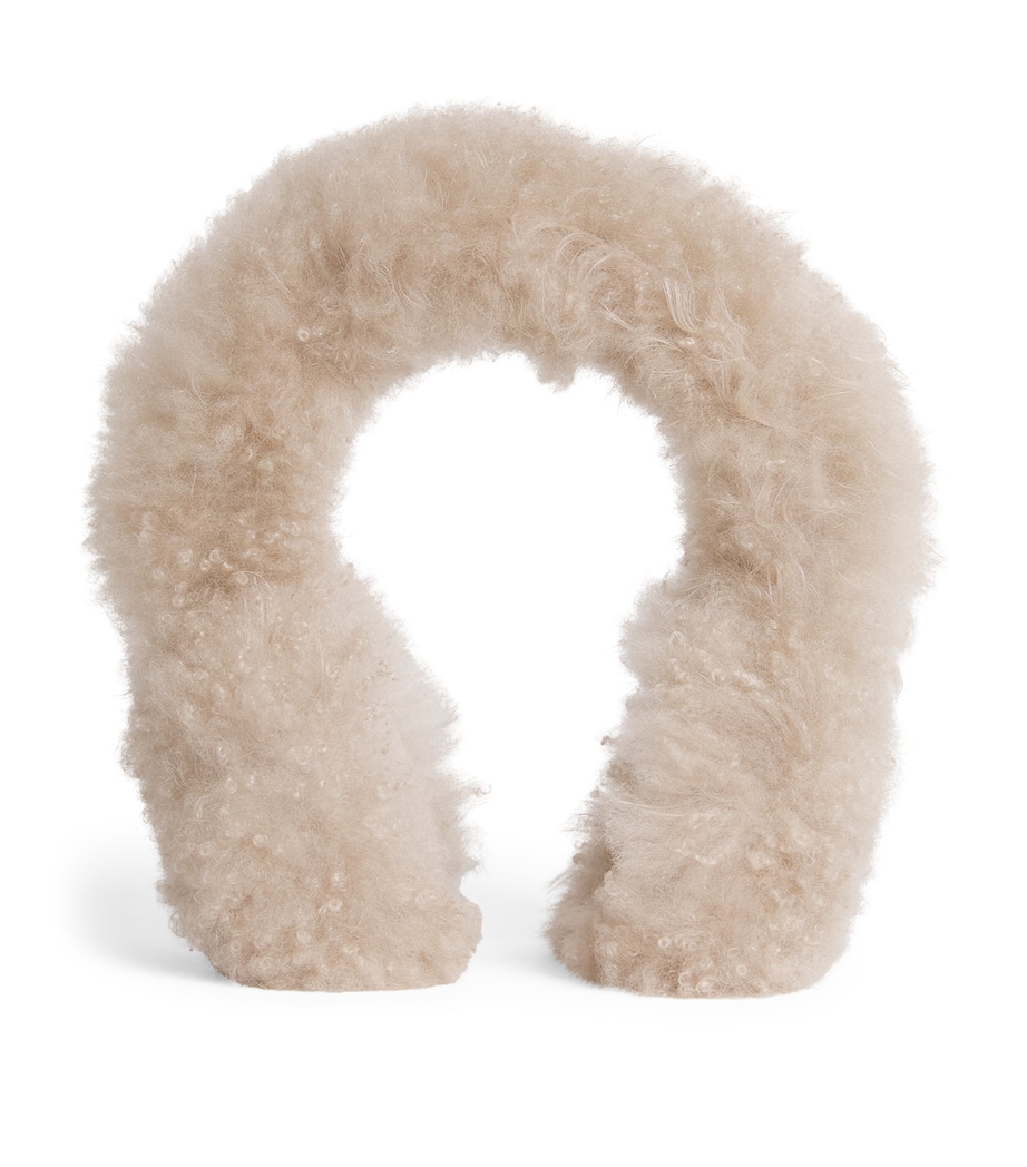 Lamb Shearling Earmuffs A2048 Image 1